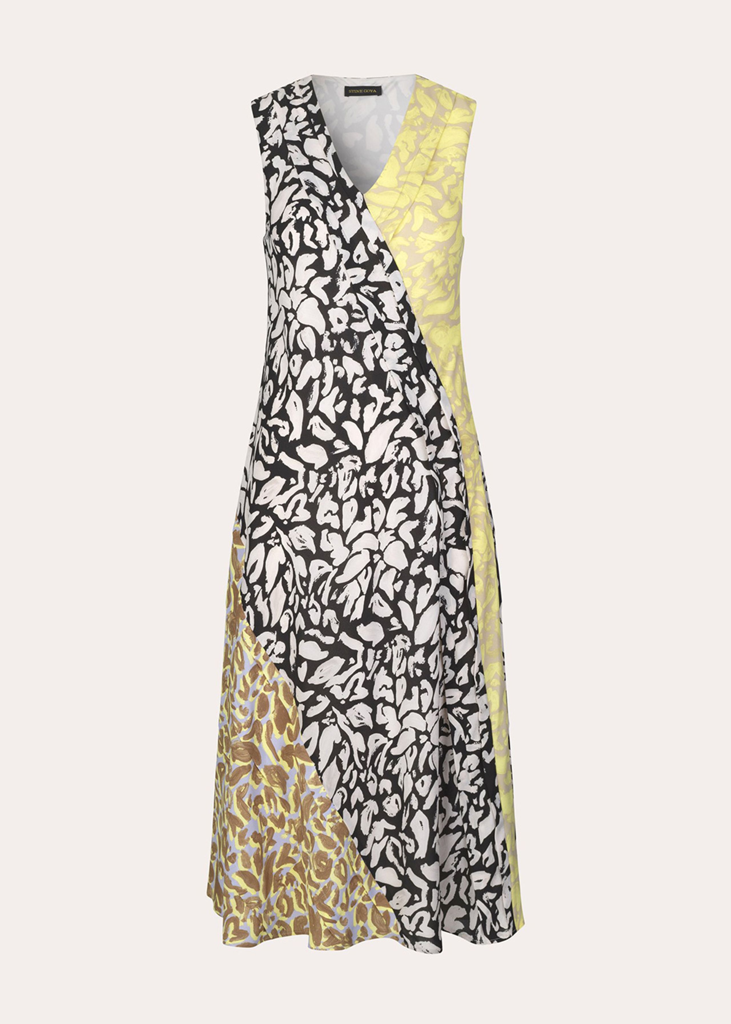 Stine Goya - Jurk - Esther AW21 - Abstract Leaf