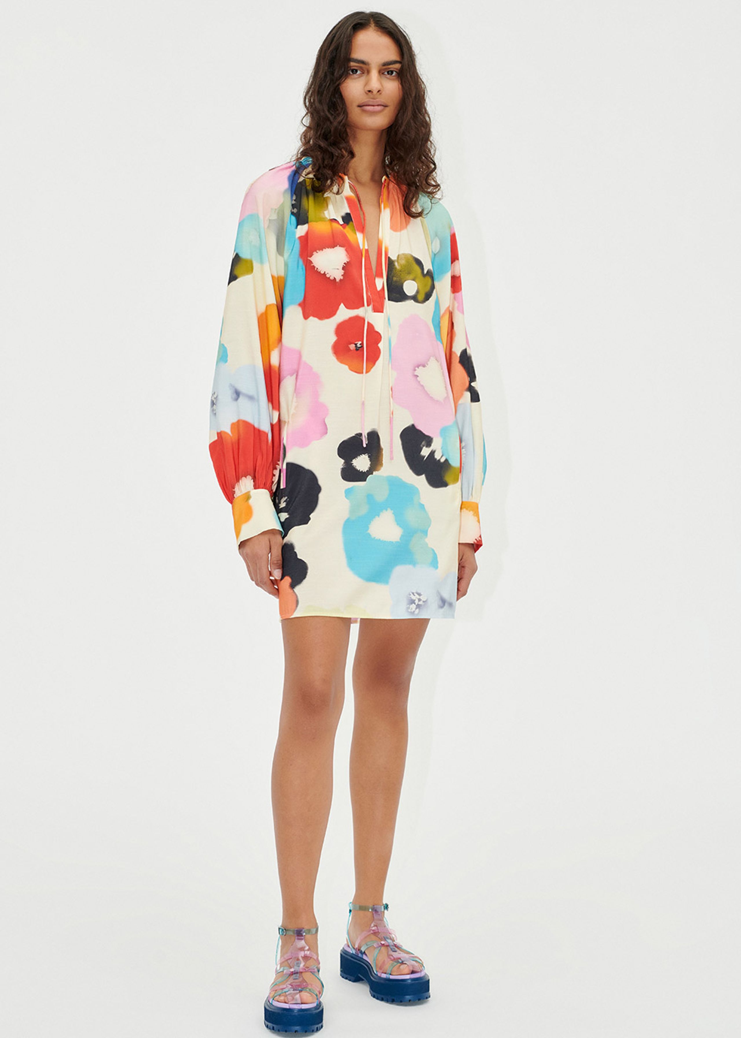 Stine Goya - Abito - Dounya - Tie Dye Floral Day