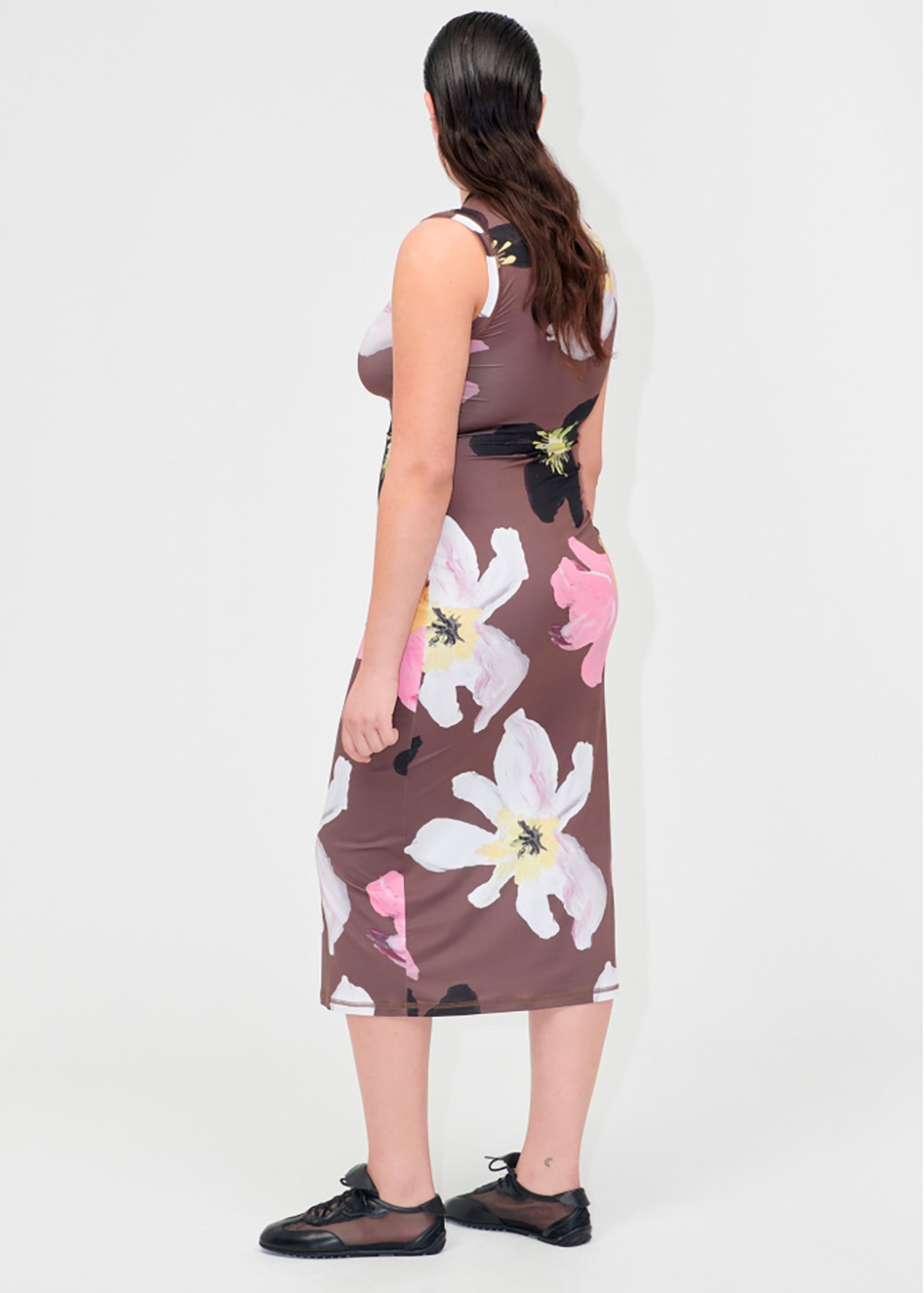 Stine Goya - Kleid - Elastic Tank Crewneck Dress - Wild Flowers