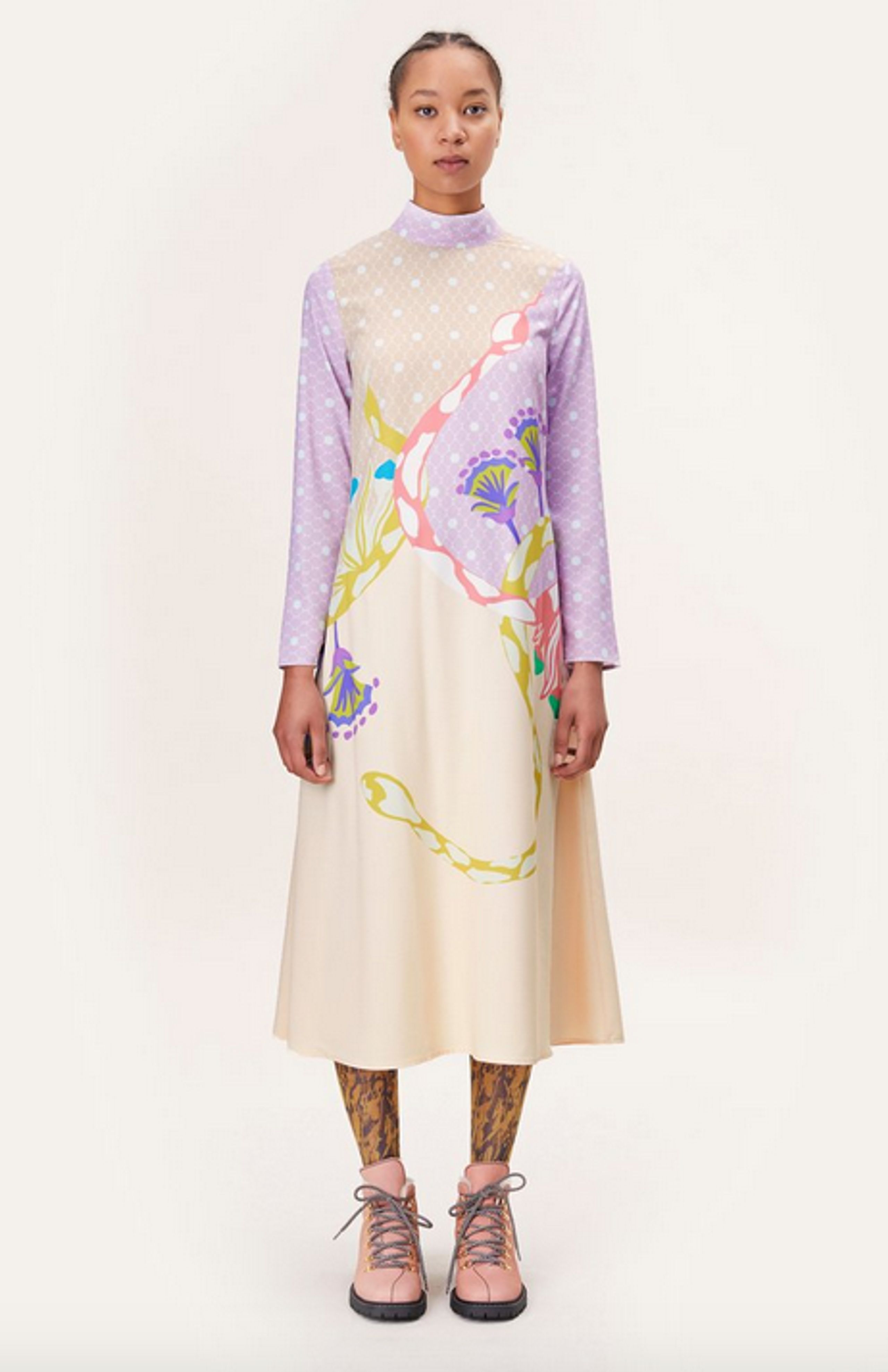 Stine Goya - Kjole - Millie SS20 - Nile Pastel