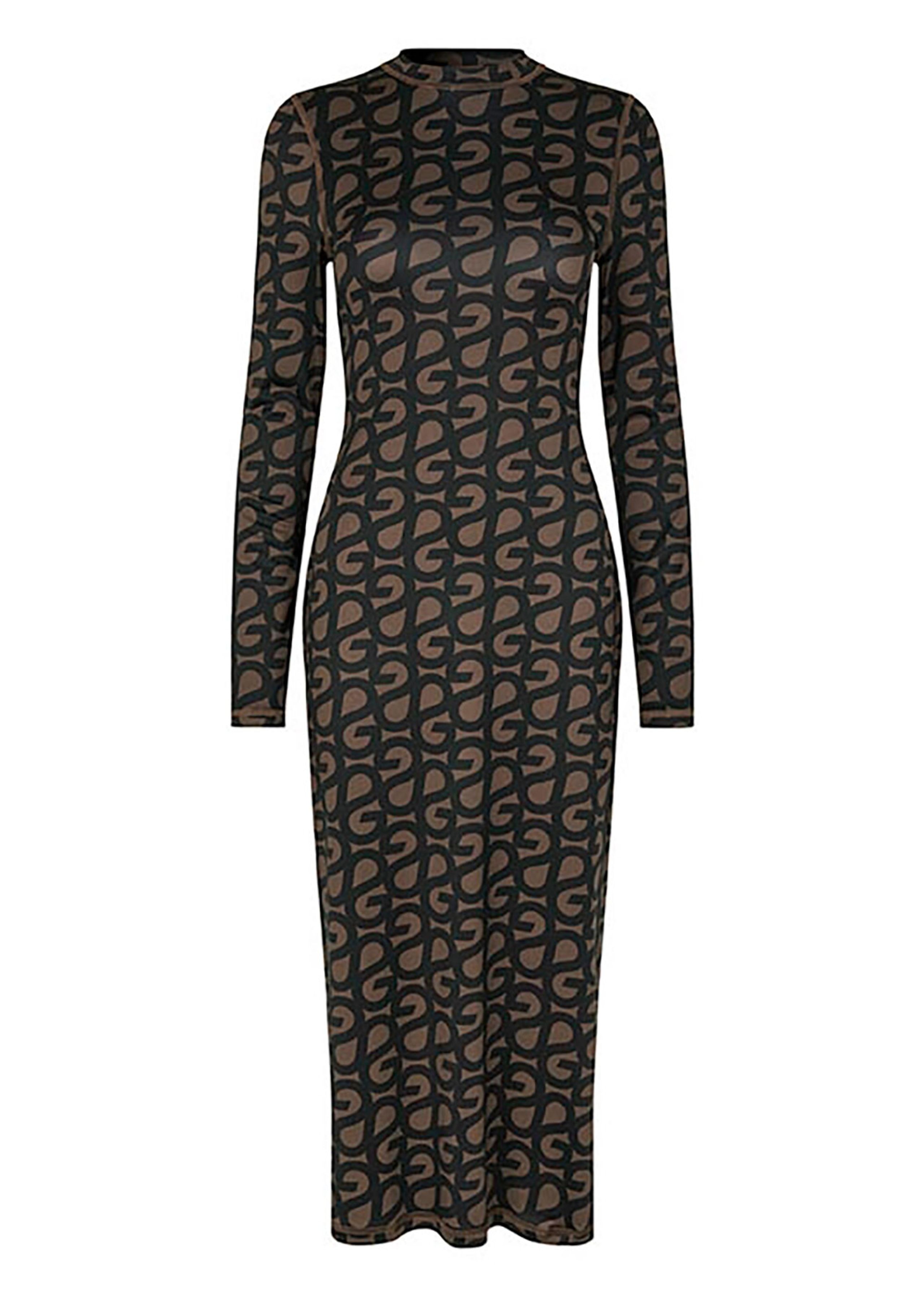 Stine Goya - Šaty - Pullover Long Sleeve Midi Dress - SG Logo