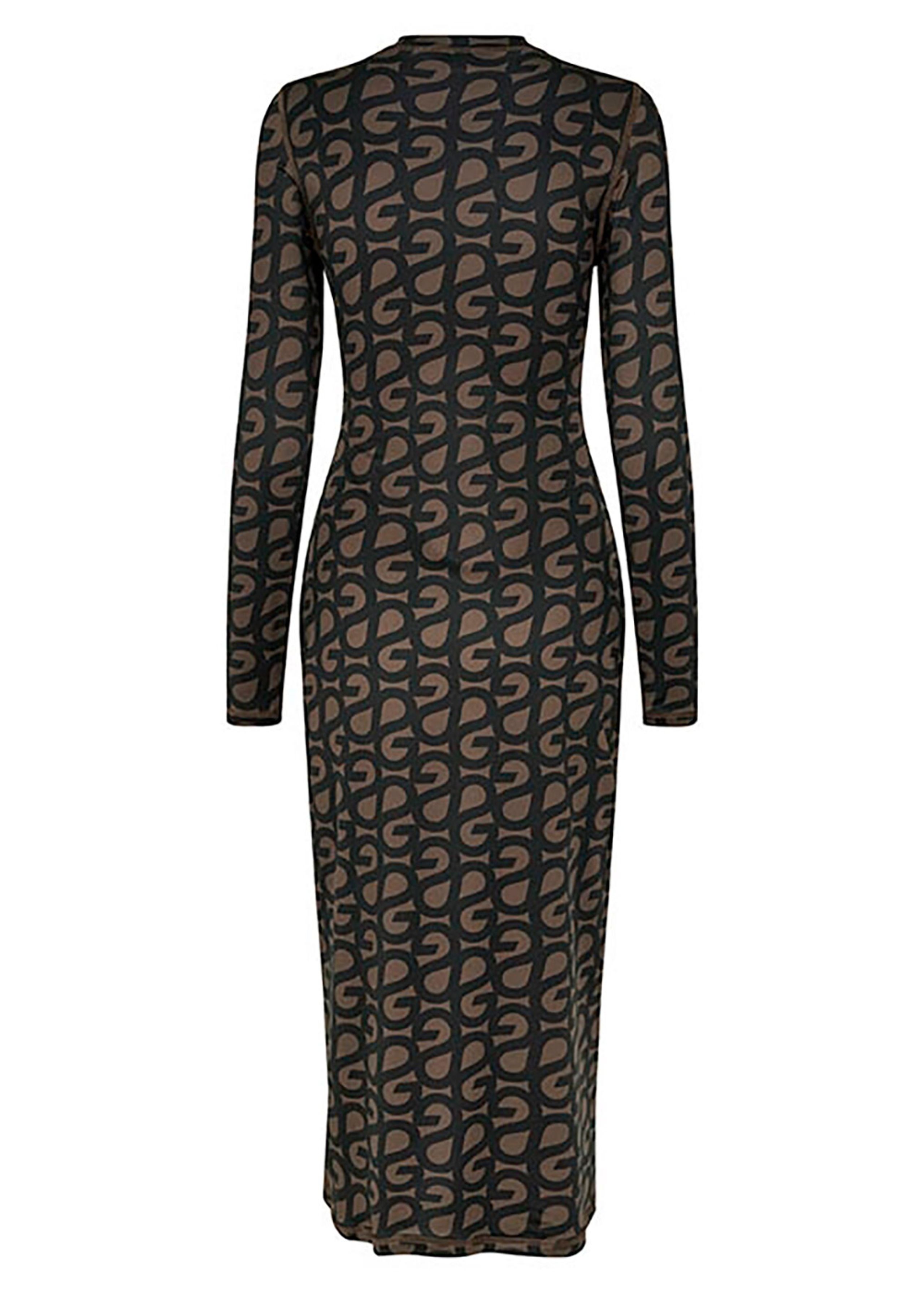 Stine Goya - Šaty - Pullover Long Sleeve Midi Dress - SG Logo