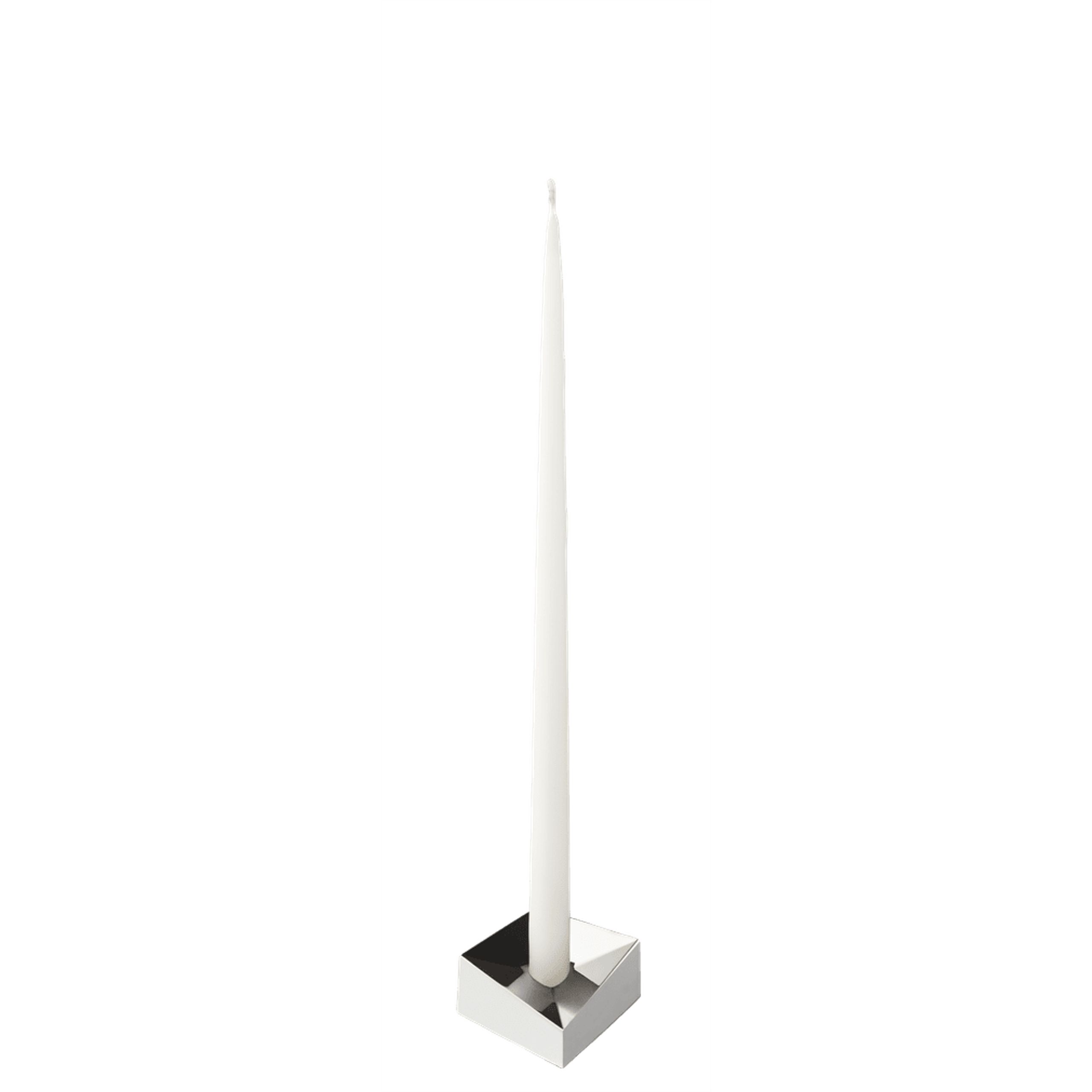 STOFF - Candle holder - STOFF Nagel Reflect Candle Holder - Small chrome
