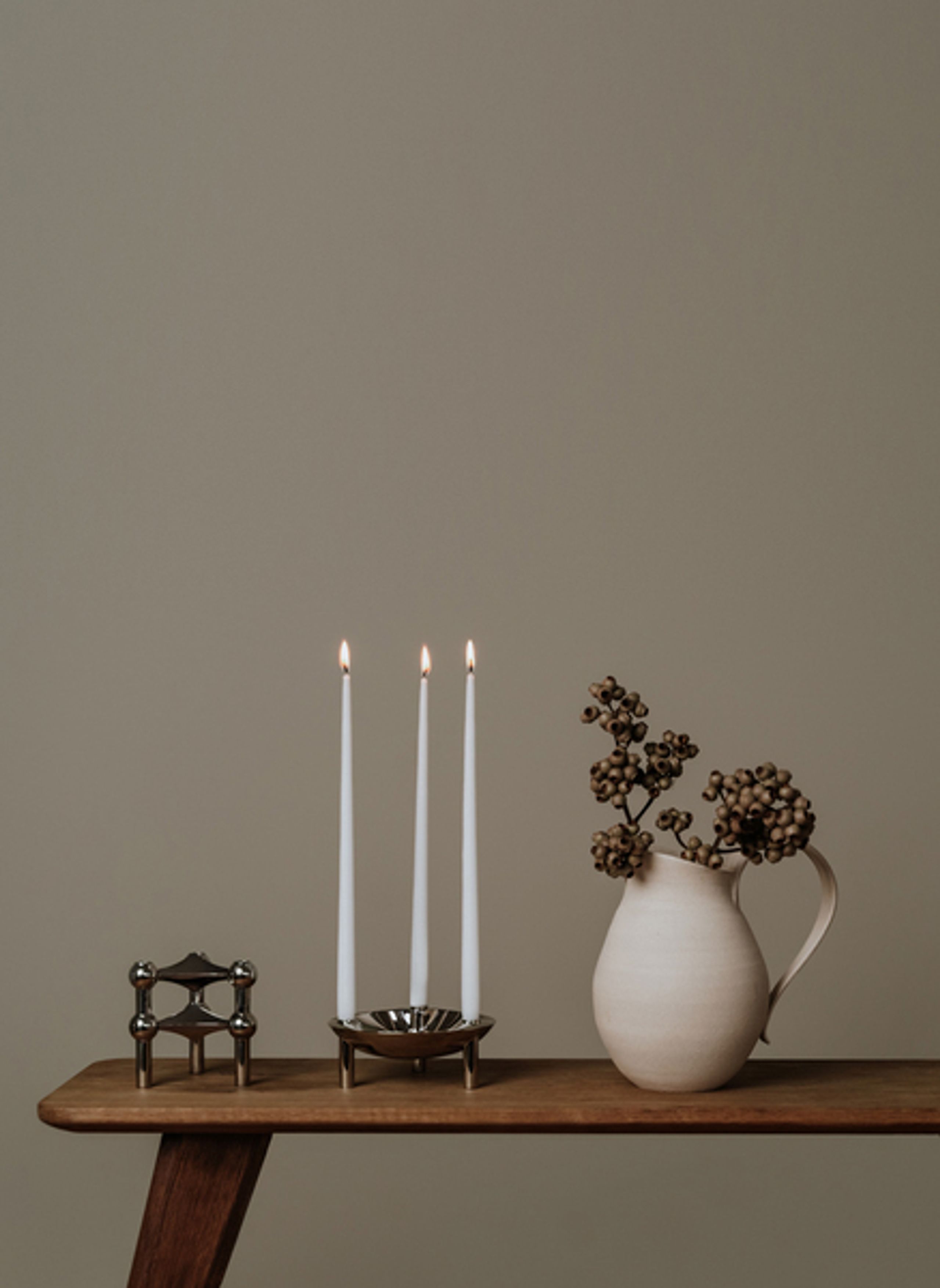 STOFF - Candles - Taper Candles - Sky Blue - Cone-shaped