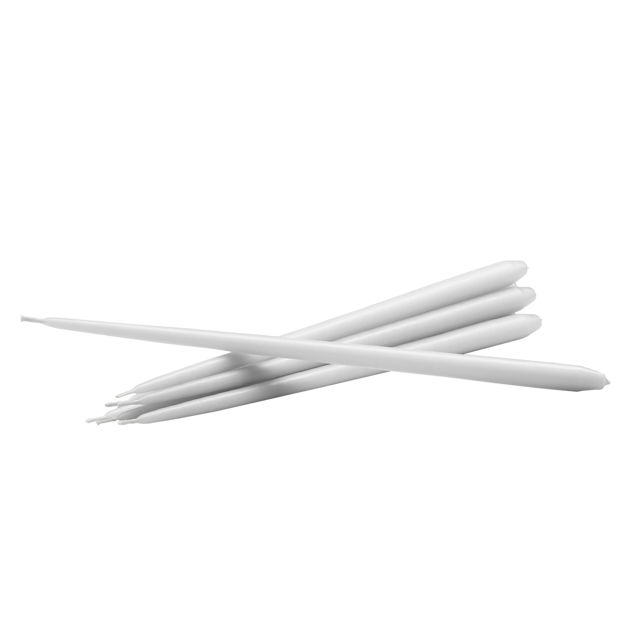 STOFF - Bougies - Taper Candles - White - Cone-shaped