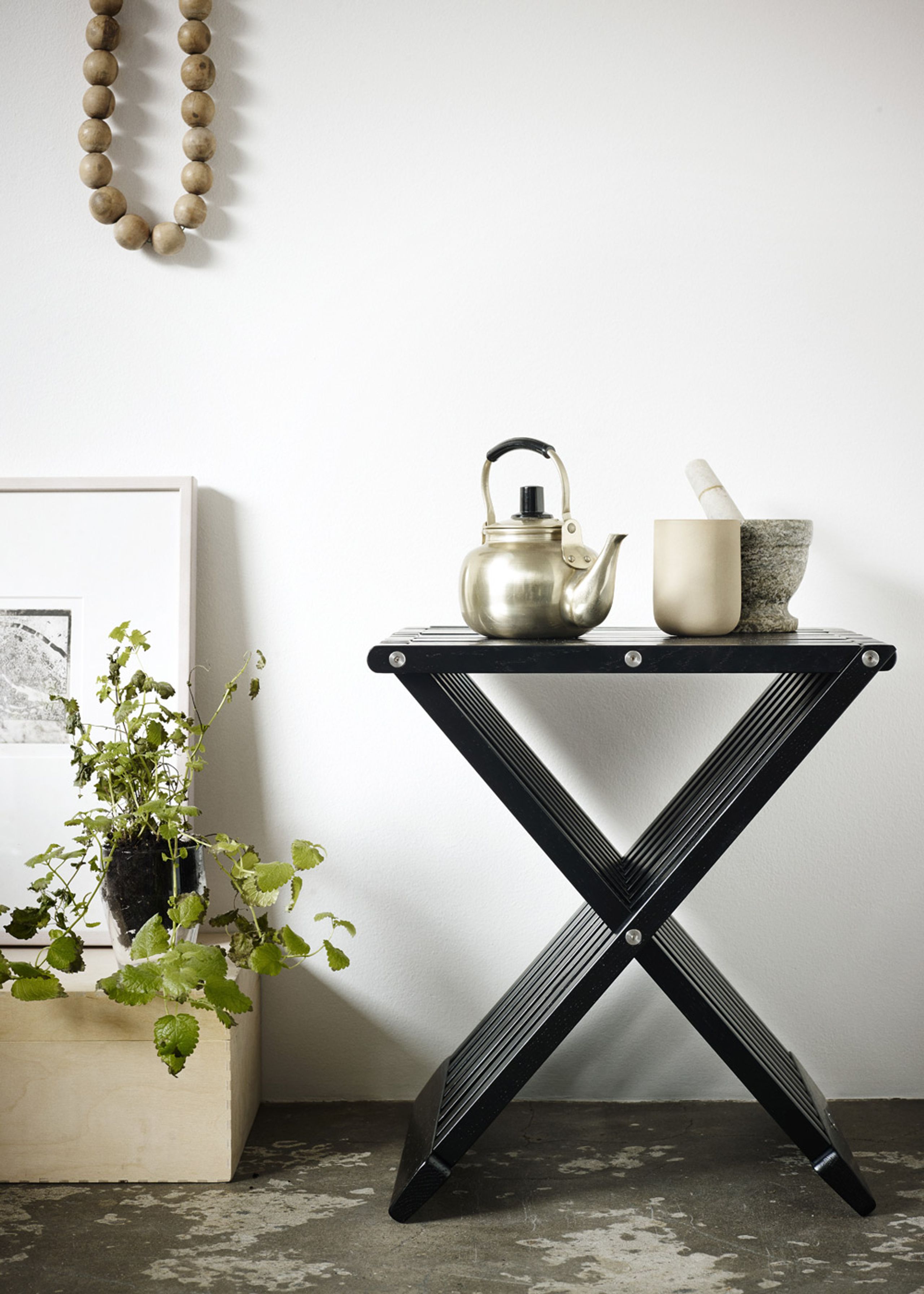  - Chair - Fionia Stool - Teak