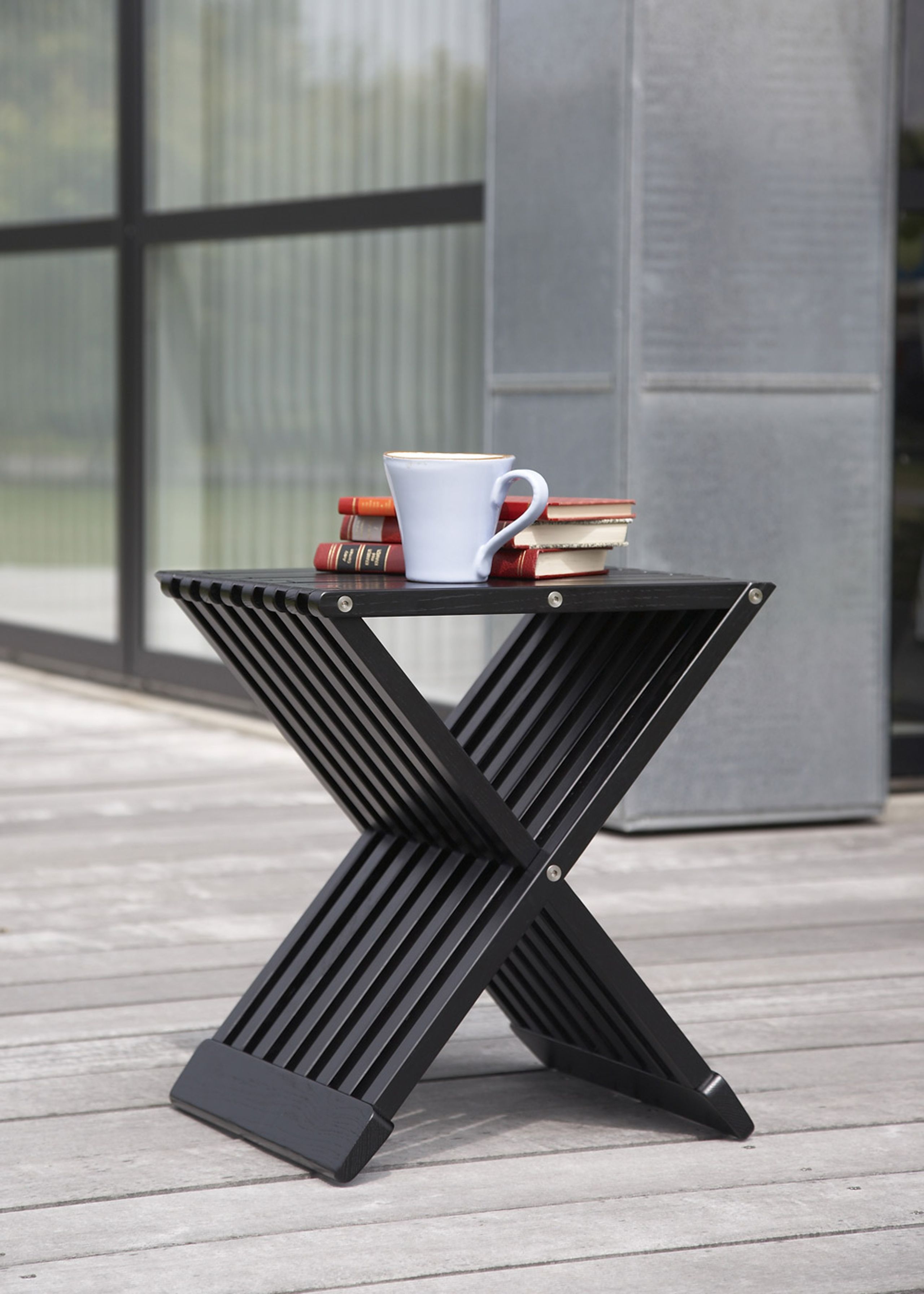  - Chair - Fionia Stool - Teak