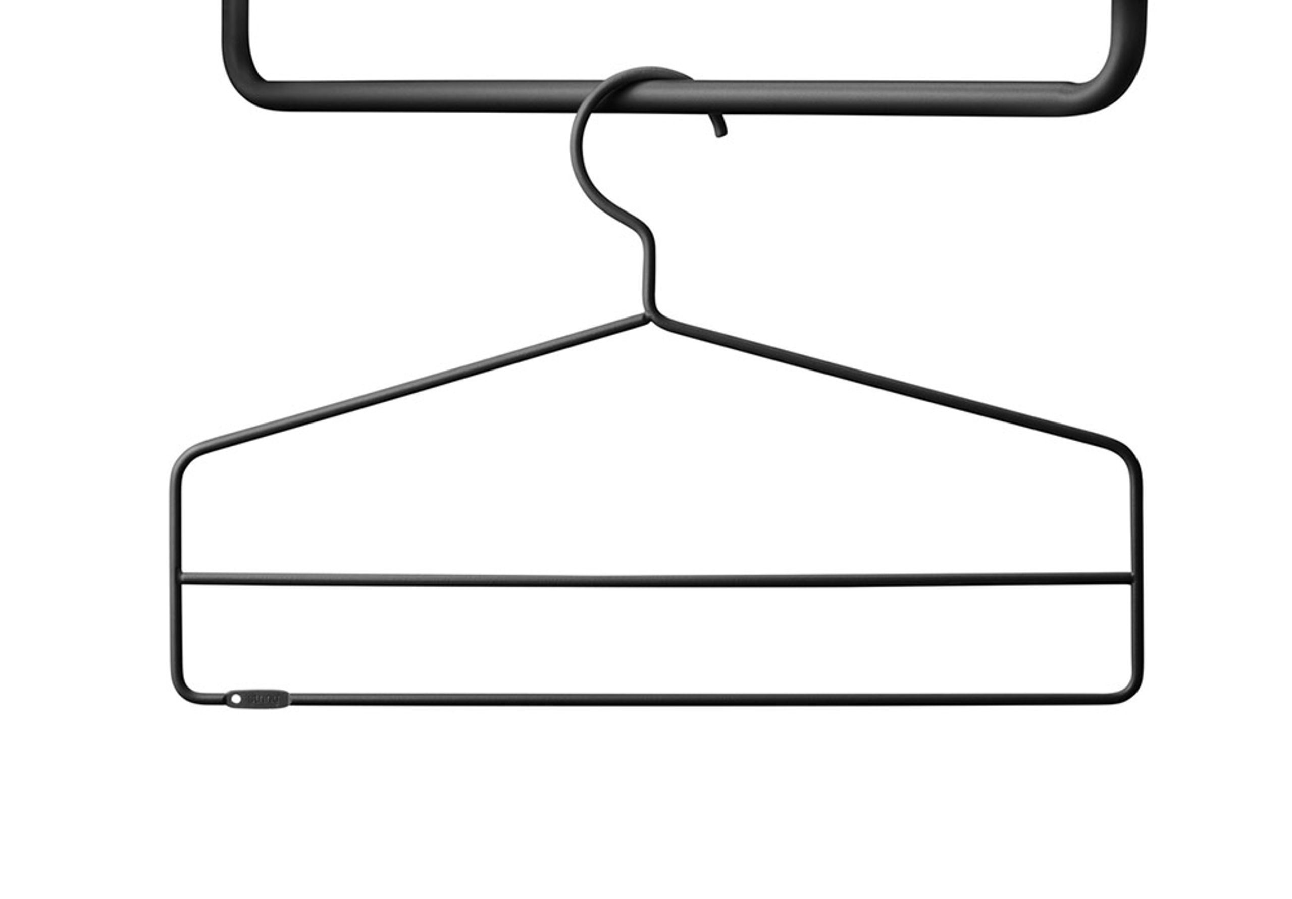 String - Cintre - Coat Hanger - Black
