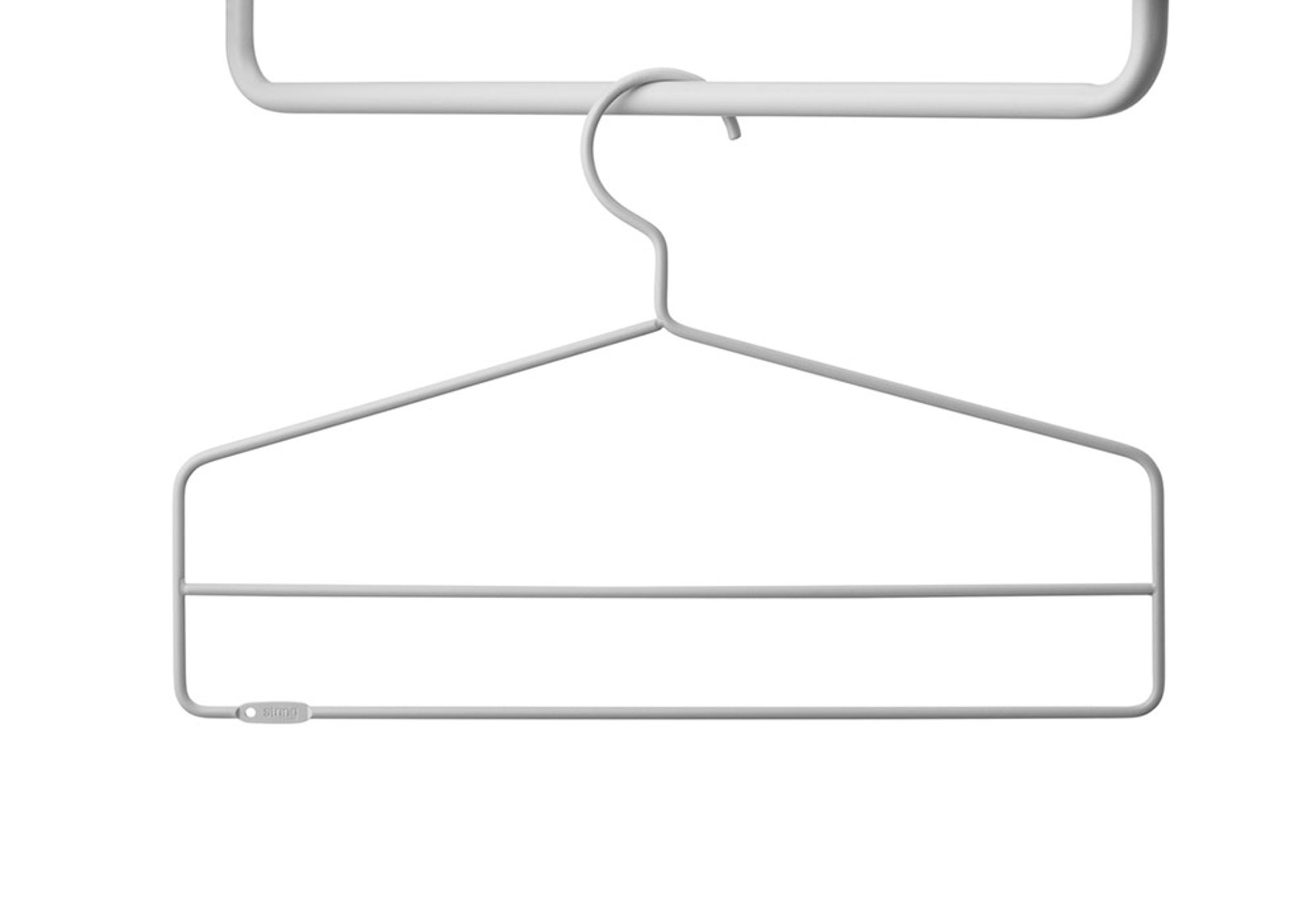 String - Bøjle - Coat Hanger - Grey