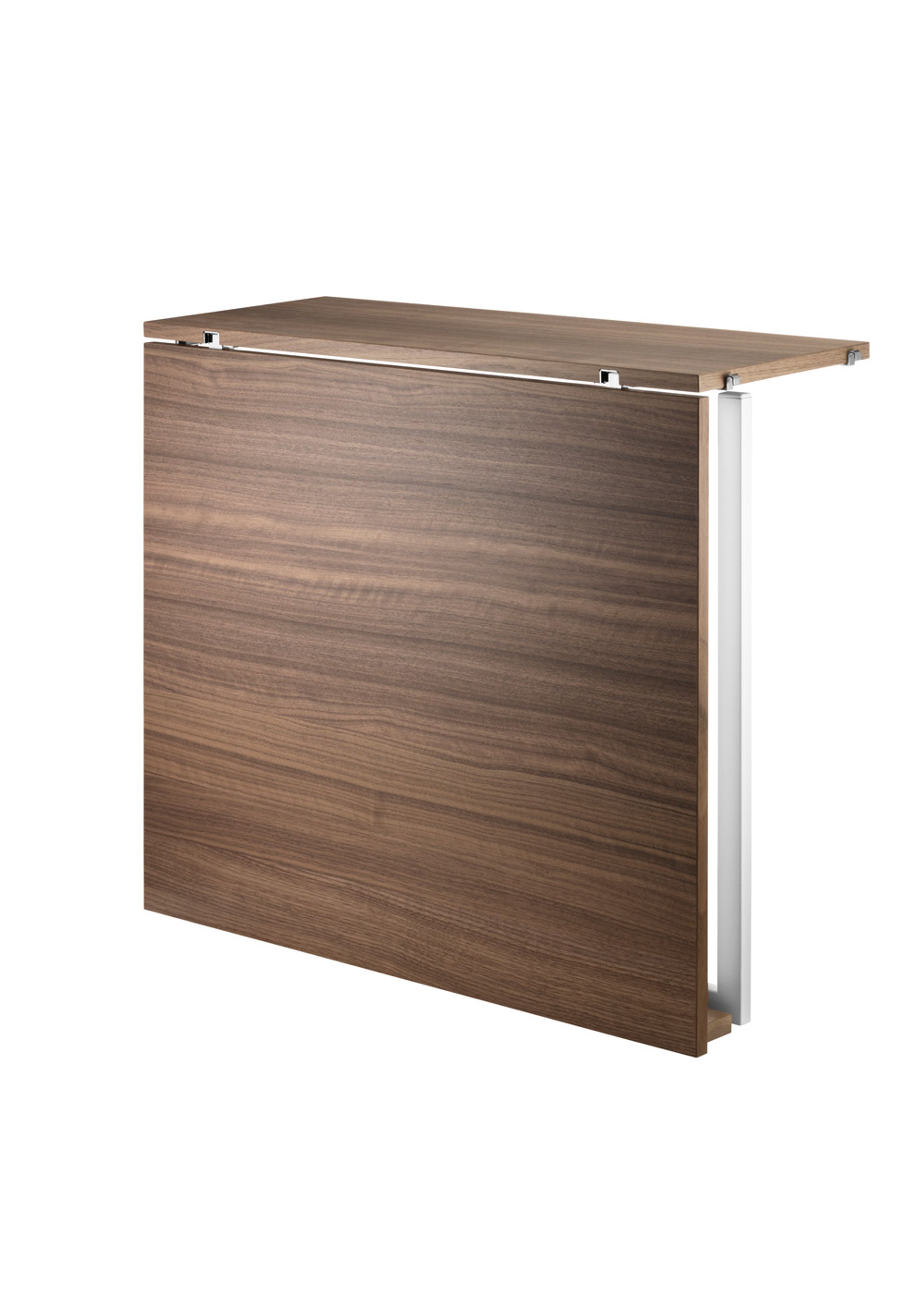 String - Table - Folding Table - Walnut/White