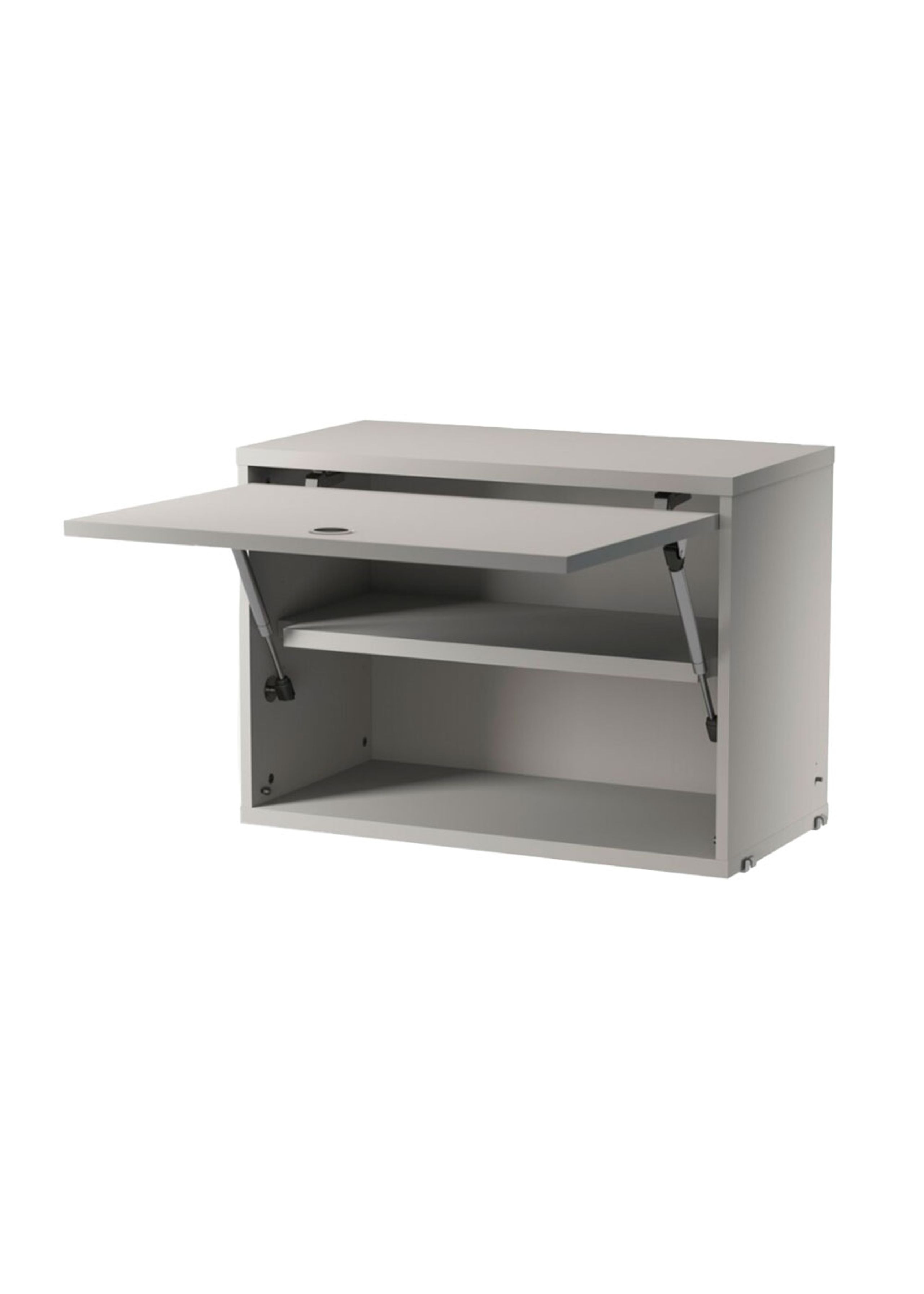 String Furniture - Créer - Cabinet With Flip Doors - Grey - Small