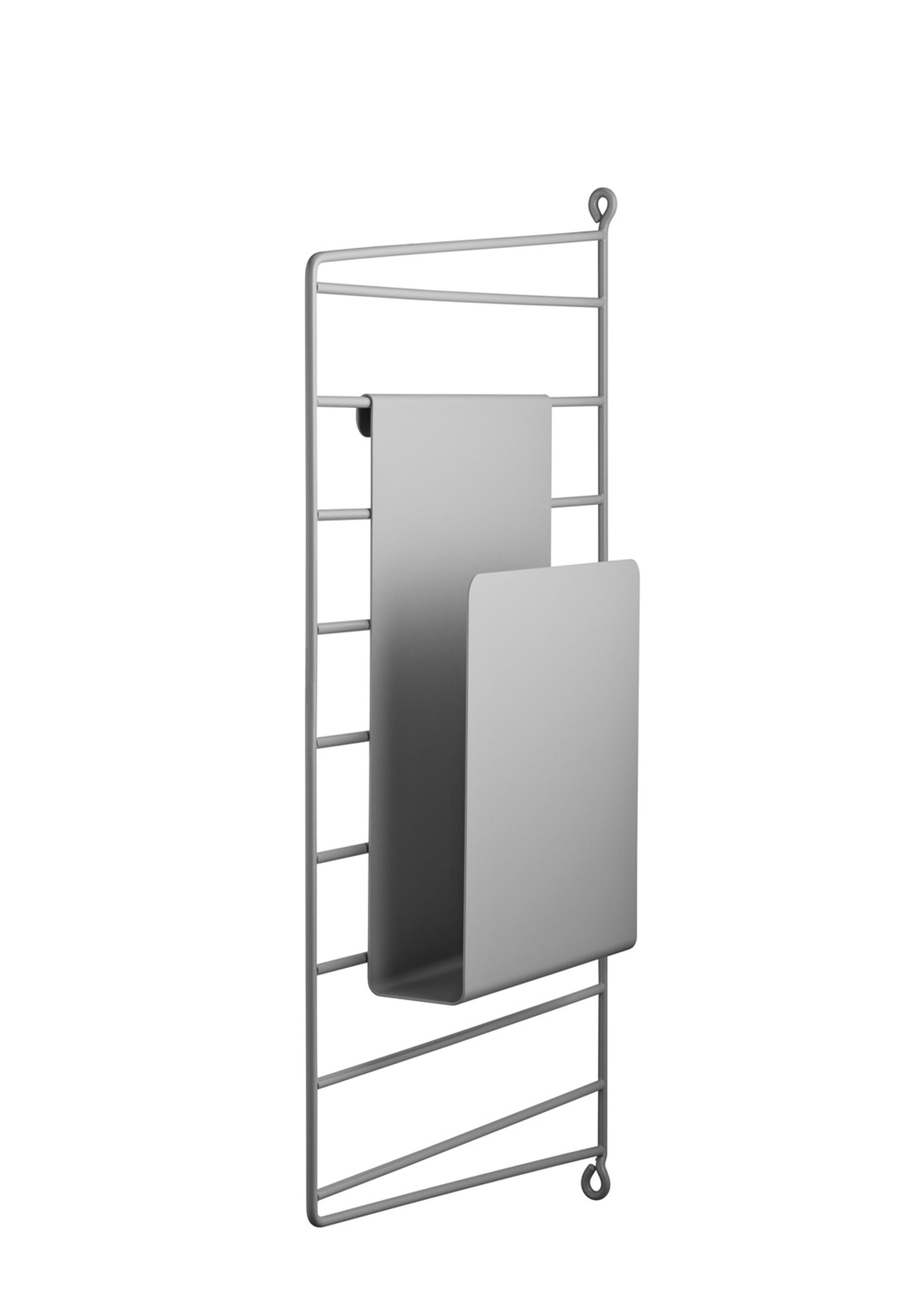 String - Zeitschriftenhalter - Magazine Holder - Grey