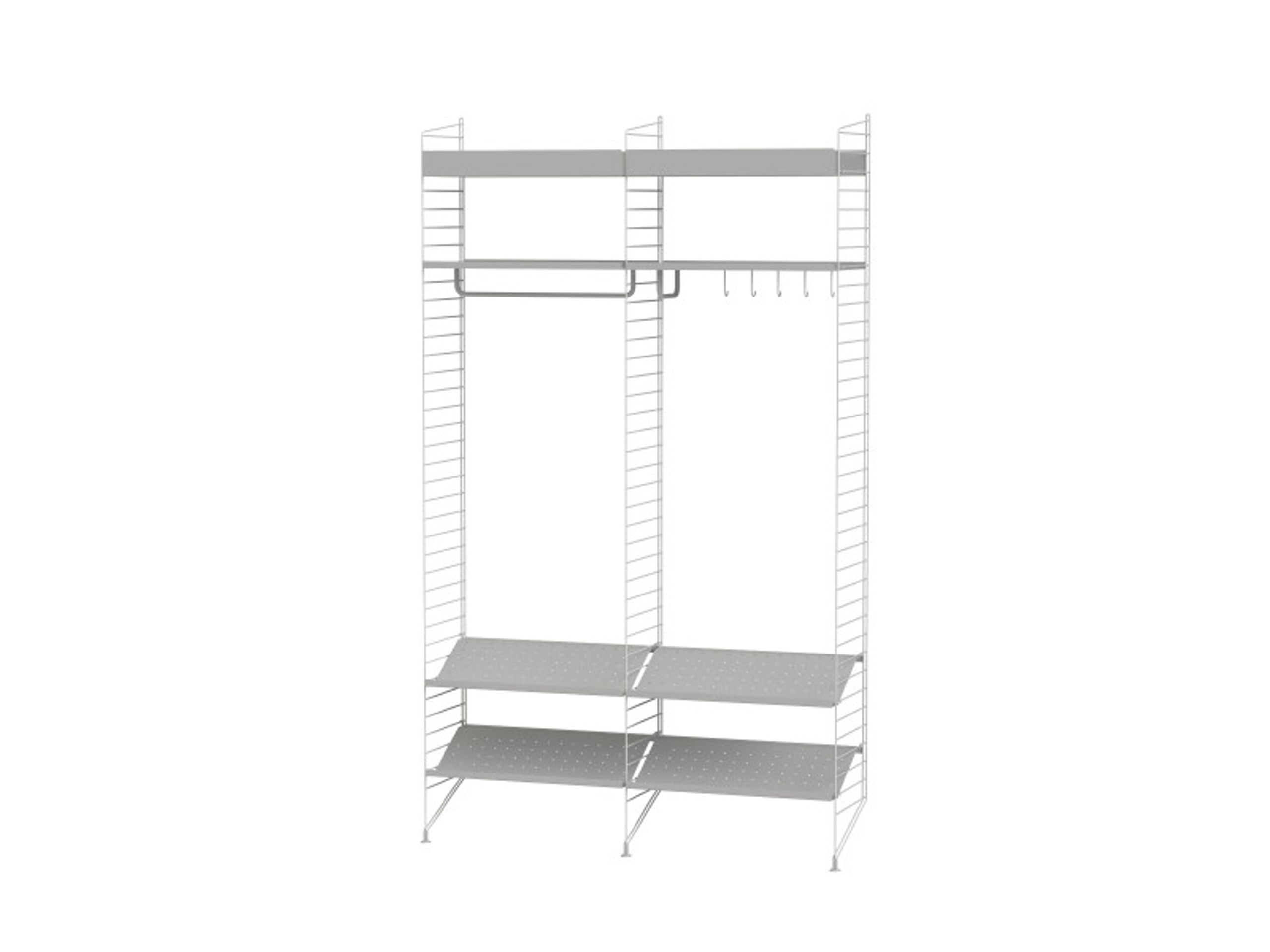 String - Display - Hallway - String Furniture - Grey - Hallway K