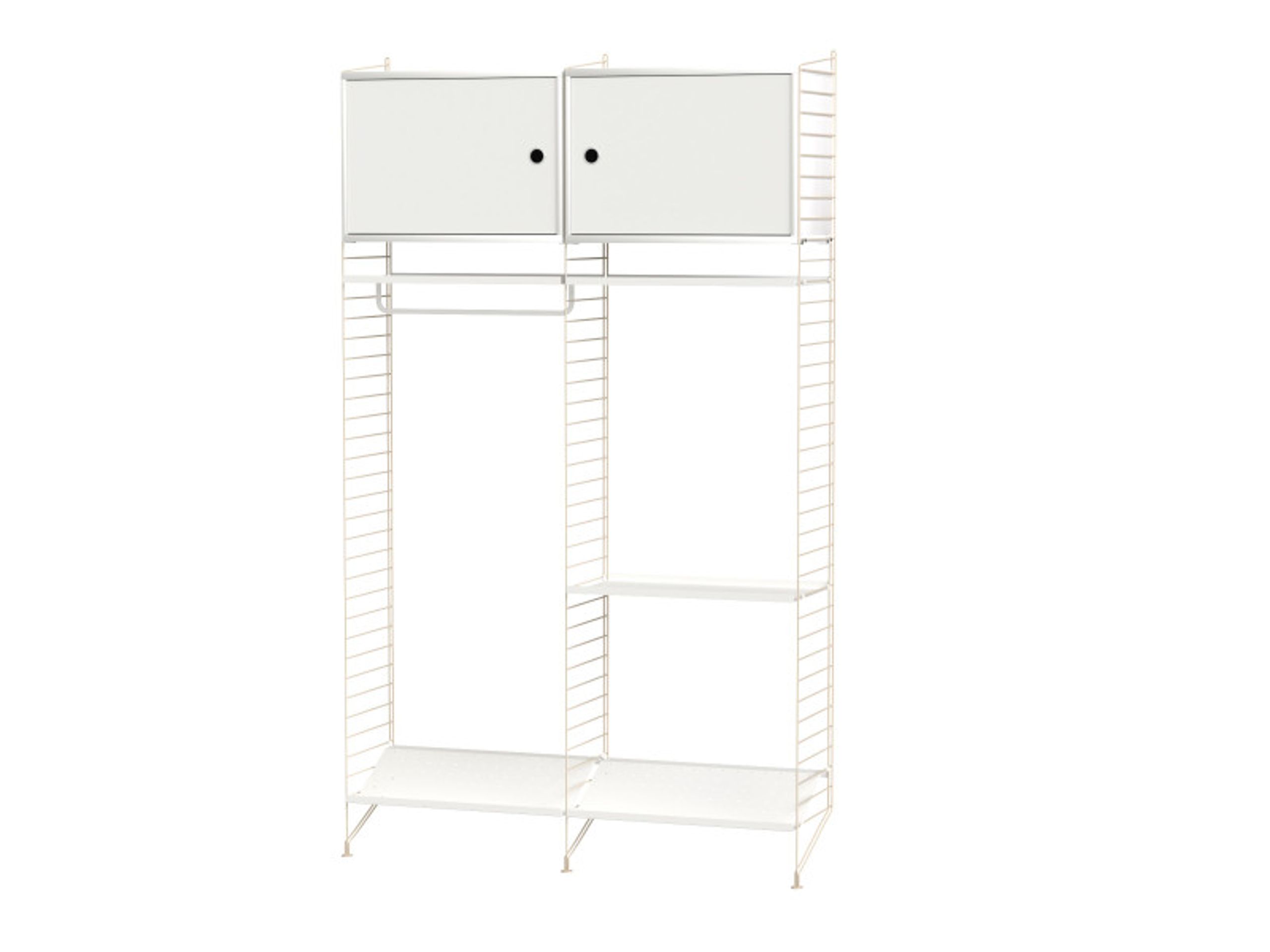 String - Display - Hallway - String Furniture - White/Beige - Hallway T