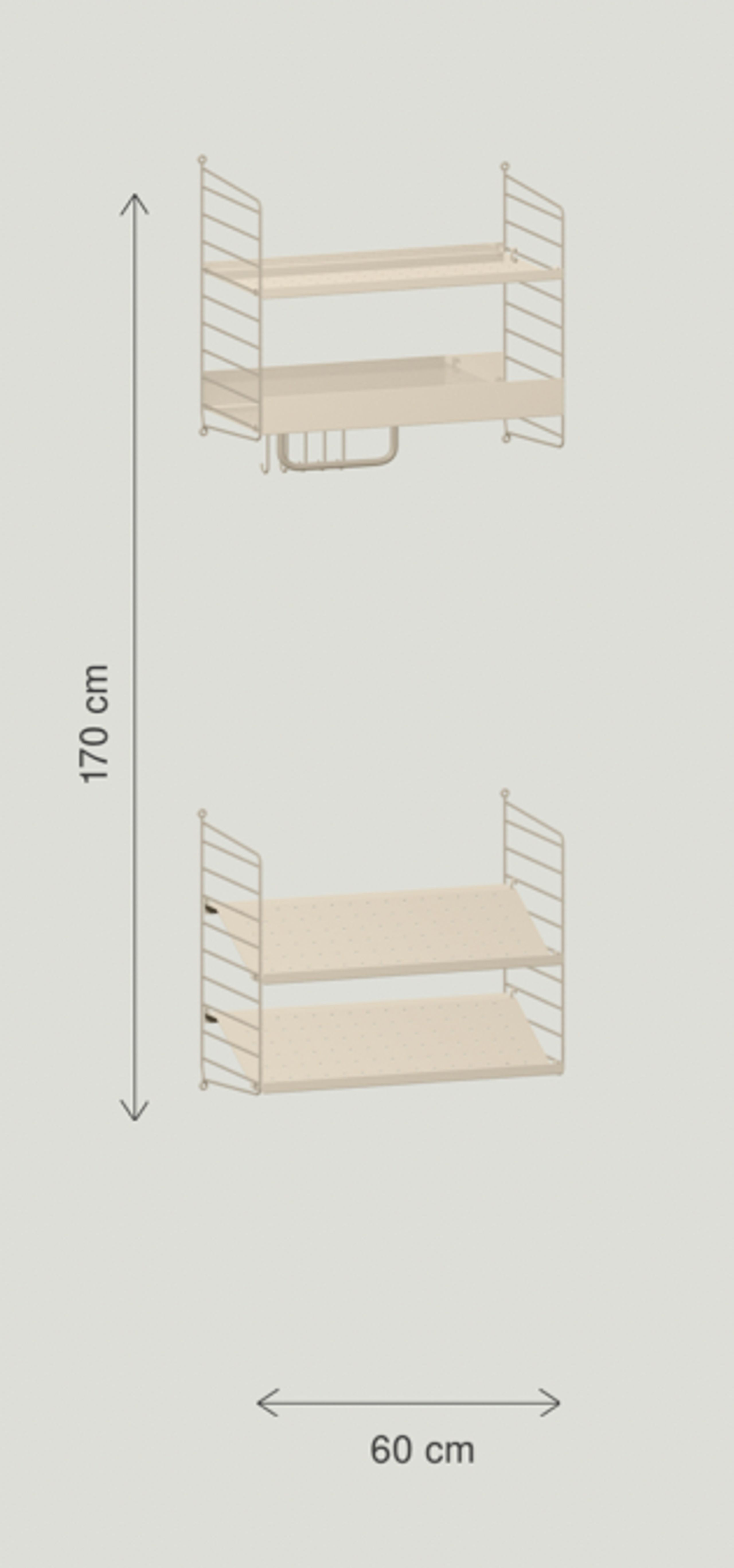String - Display - String Combinations - Entre - Beige