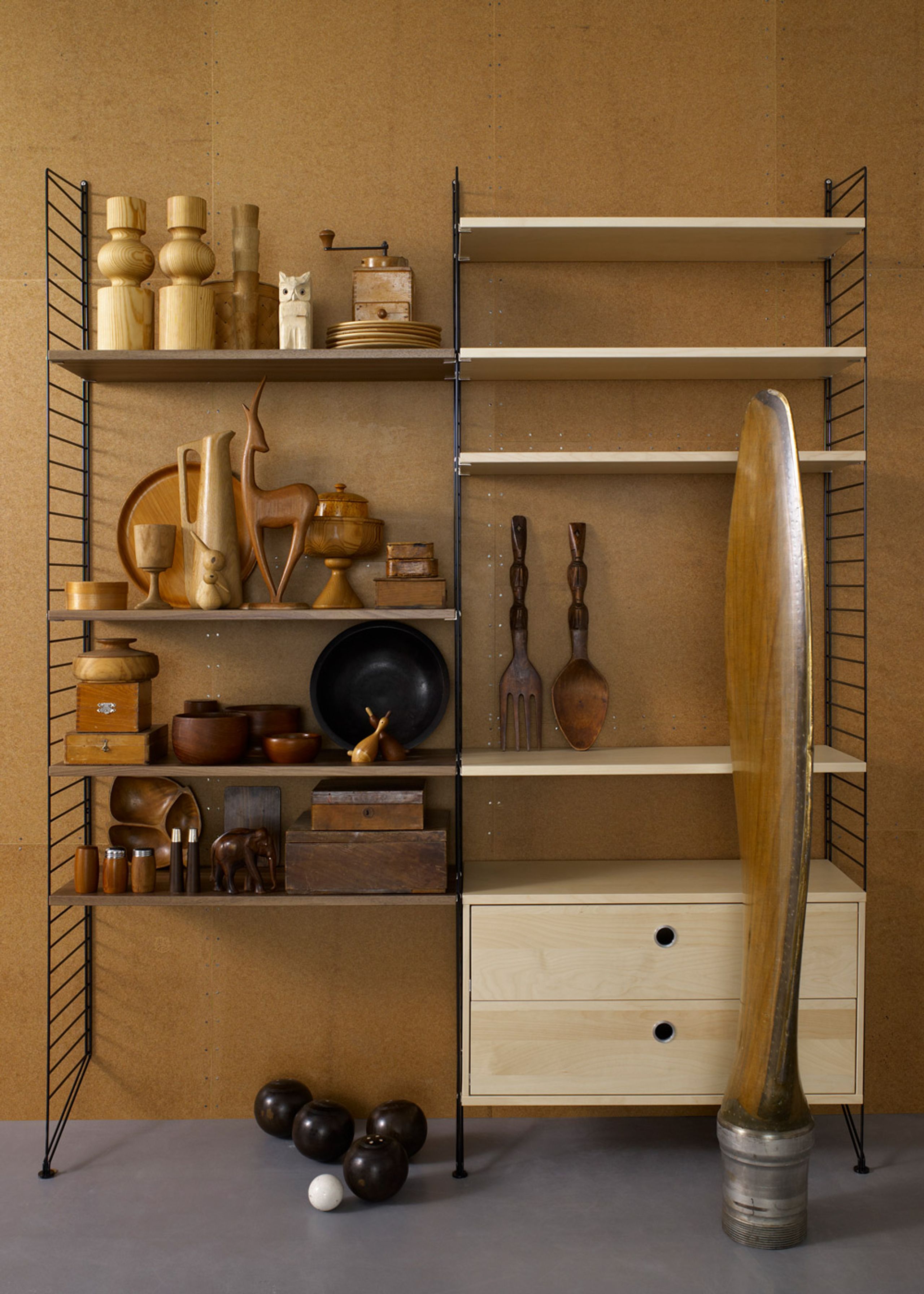 String - Display - Wall Panels 50 - Grey 30