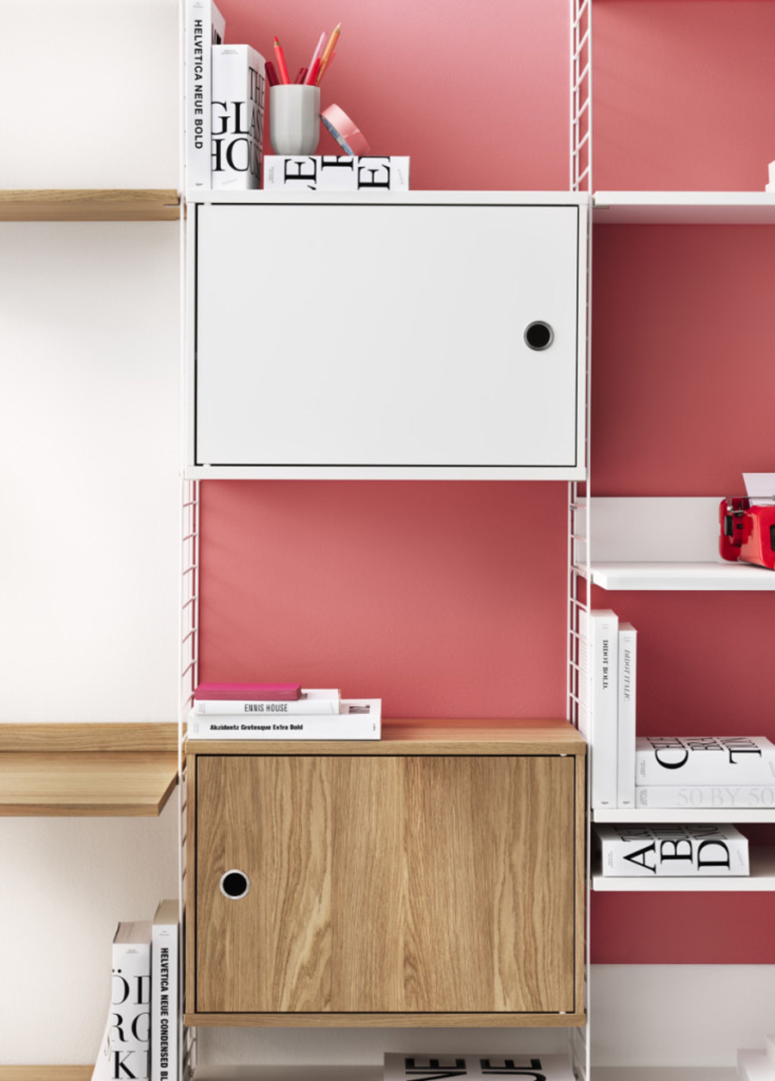 String - Cabinet - Cabinet w/ Swing Door - Ash