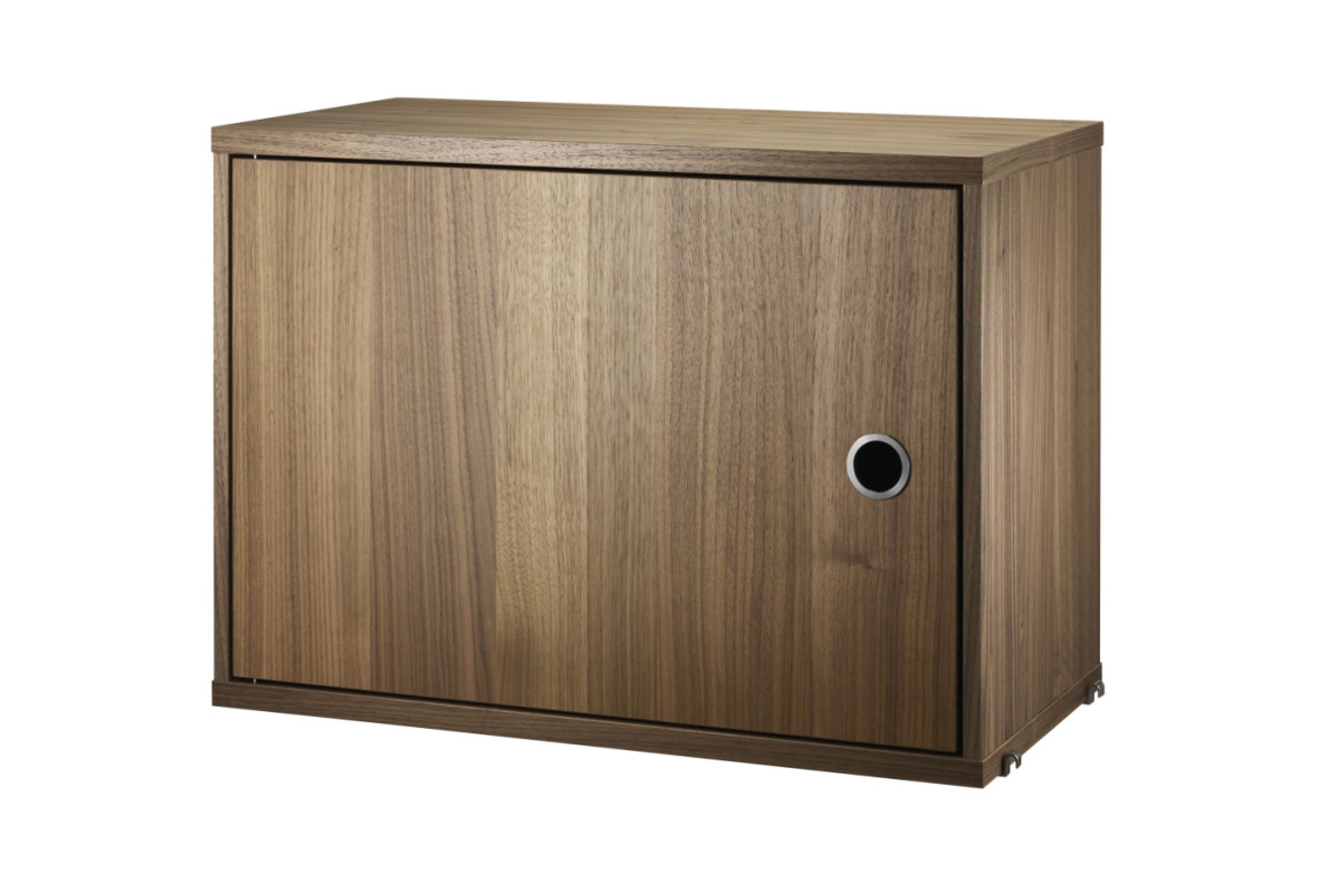 String - Cabinet - Cabinet w/ Swing Door - Walnut