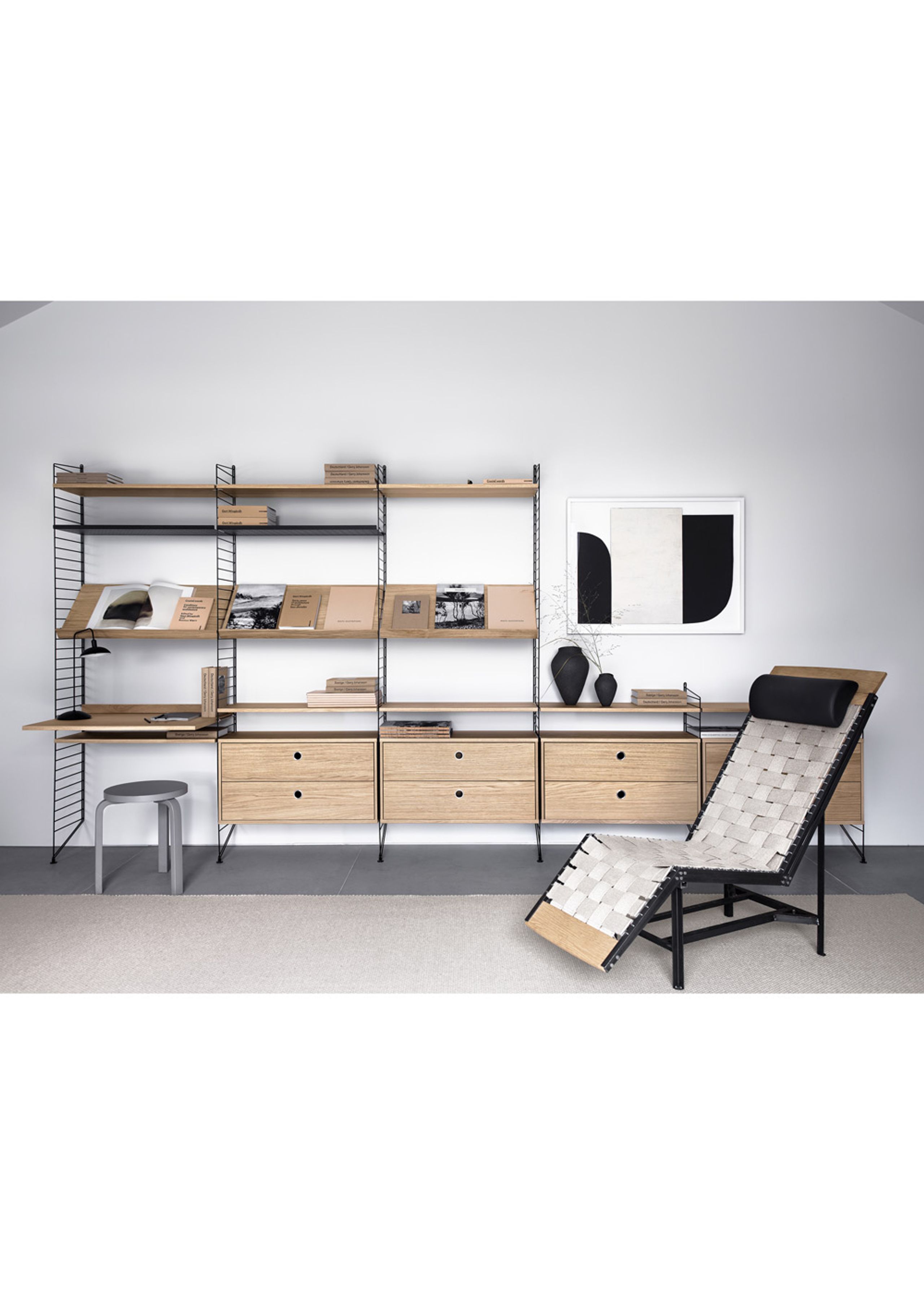 String - Szafka - Chest w/ Drawers - Large - Oak