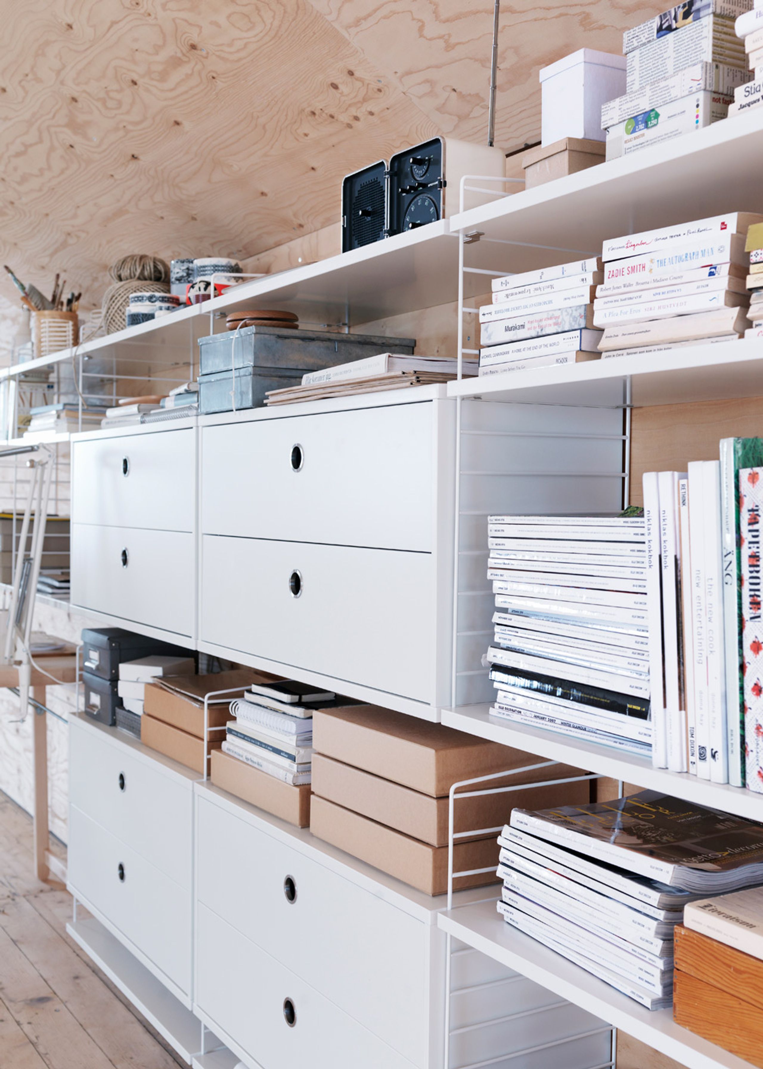 String - Schrank - Chest w/ Drawers - Large - Grey