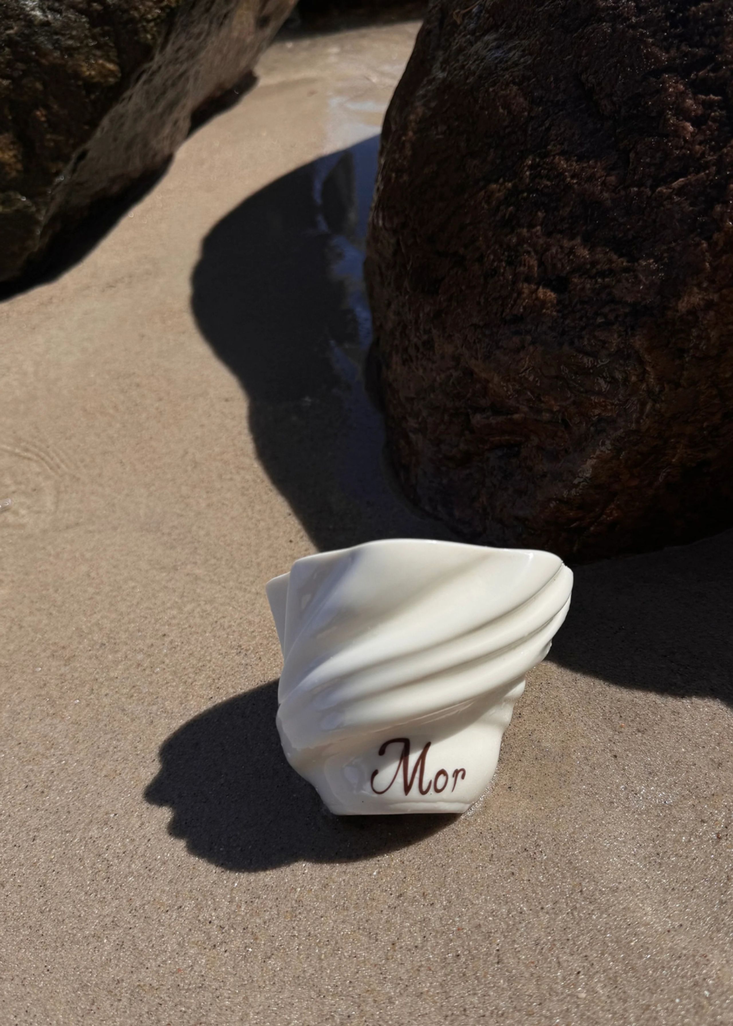 Studio Aarhus - Pohár - Mother cup swan shiny - White