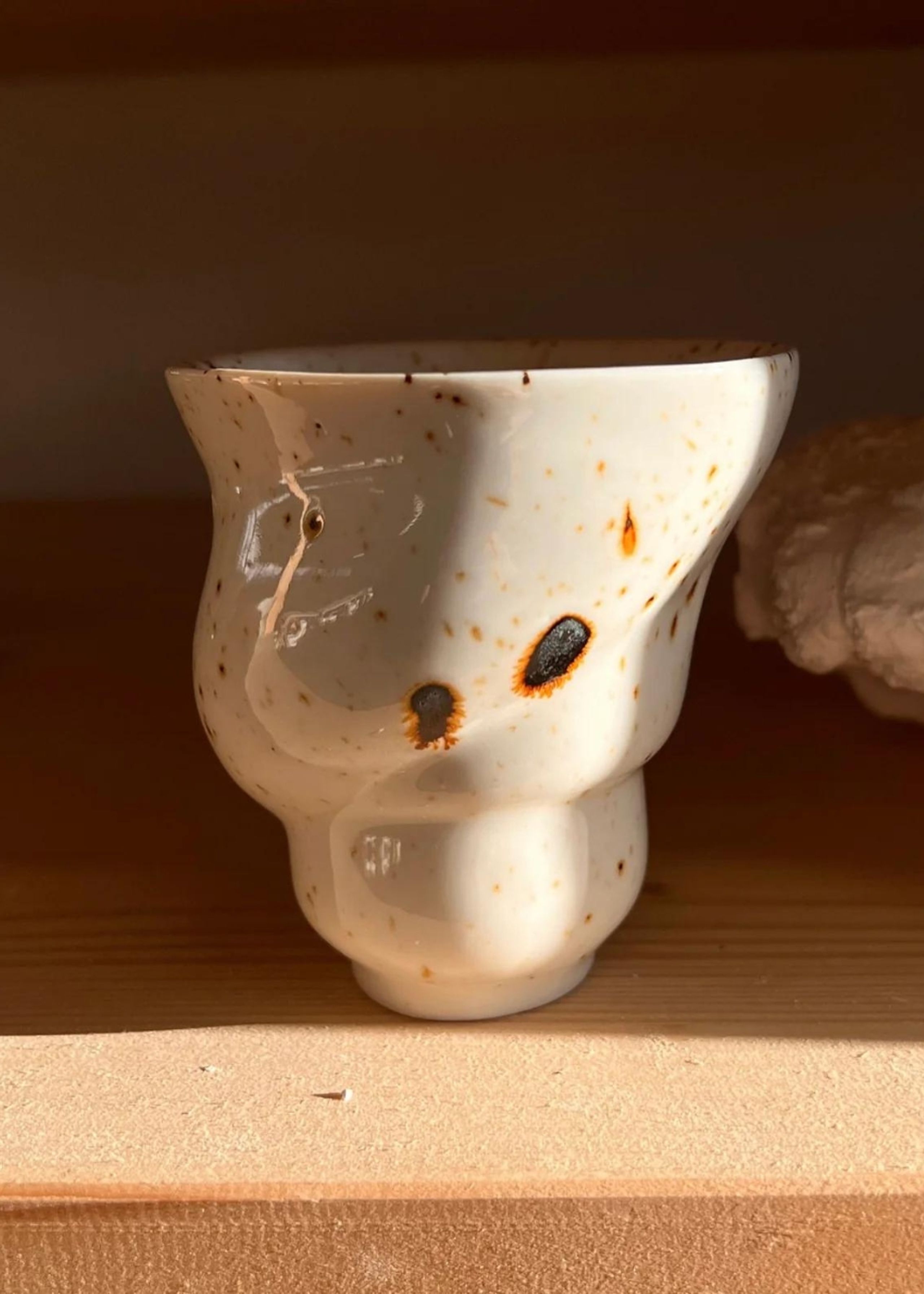 Studio Aarhus - Cup - Ryle cup - Hvid / sort