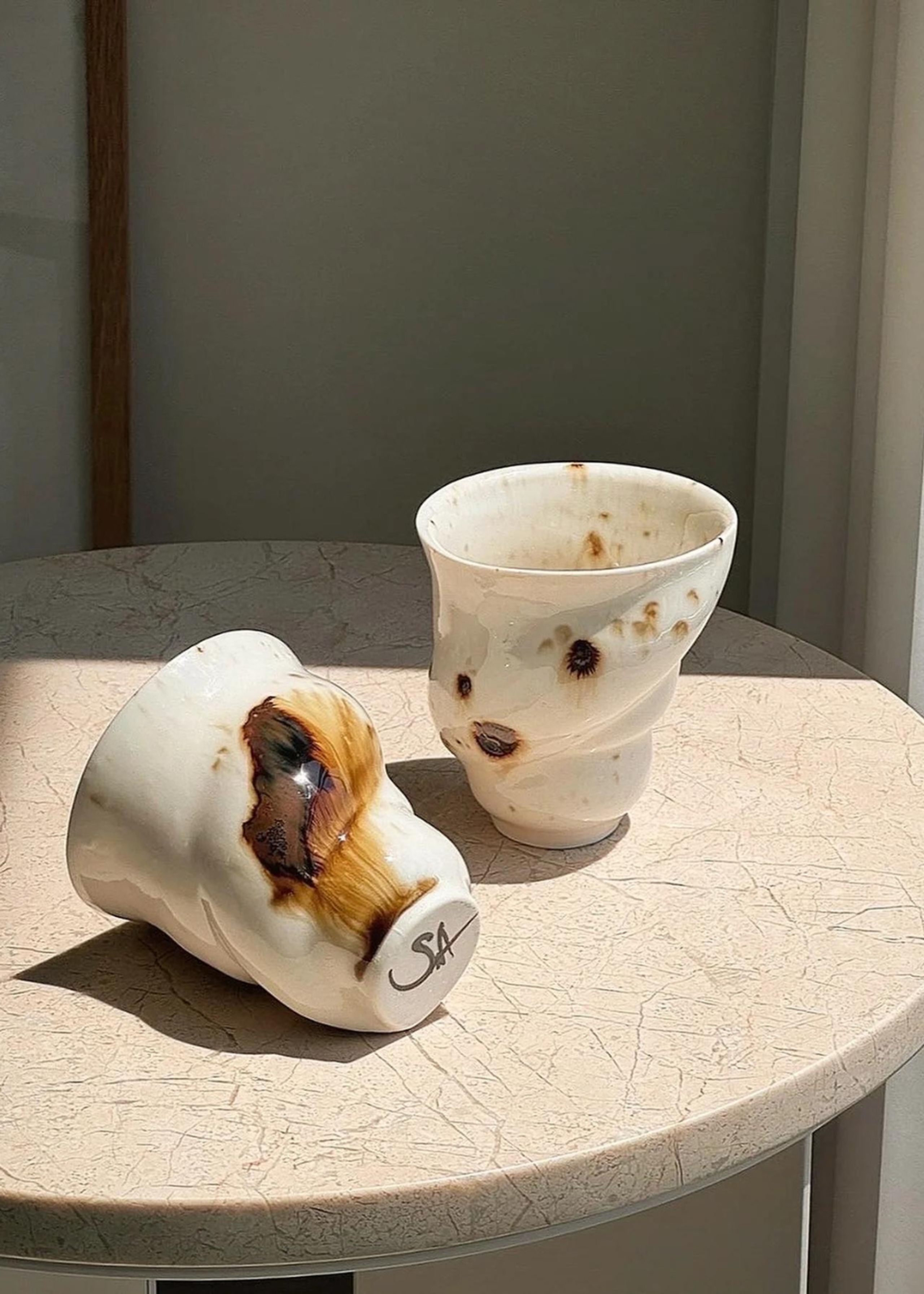 Studio Aarhus - Cup - Ryle cup - Hvid / sort