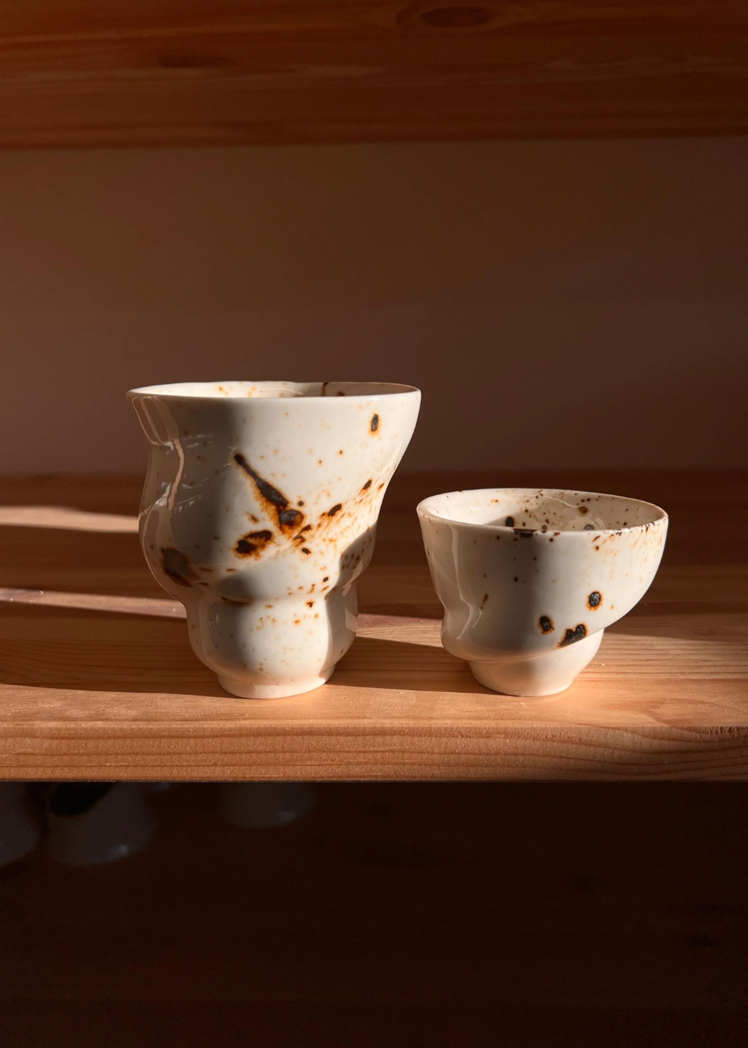 Studio Aarhus - Cup - Ryle cup - Hvid / sort