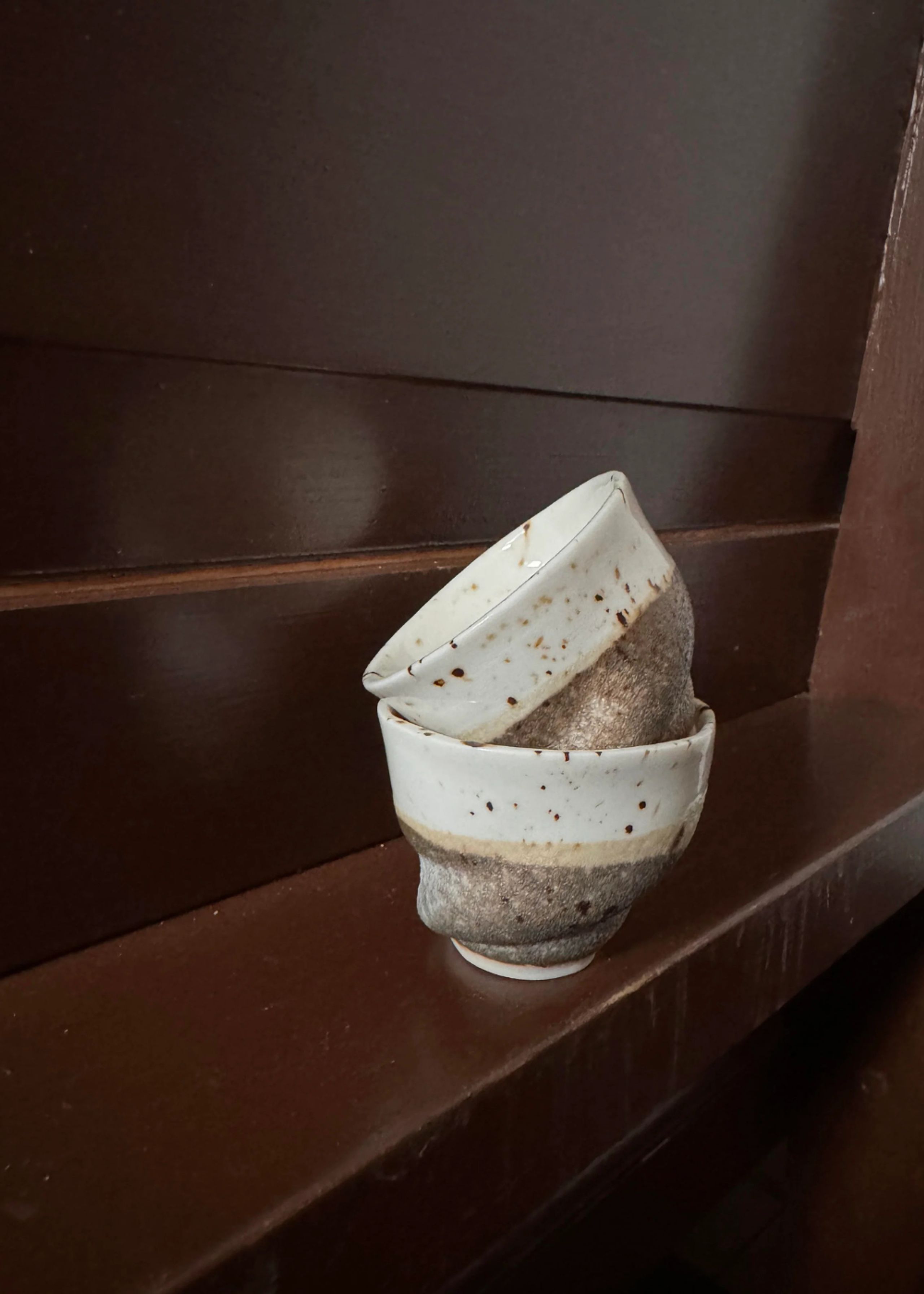 Studio Aarhus - Kopp - Sparrow cup espresso - Gråbrun / hvid