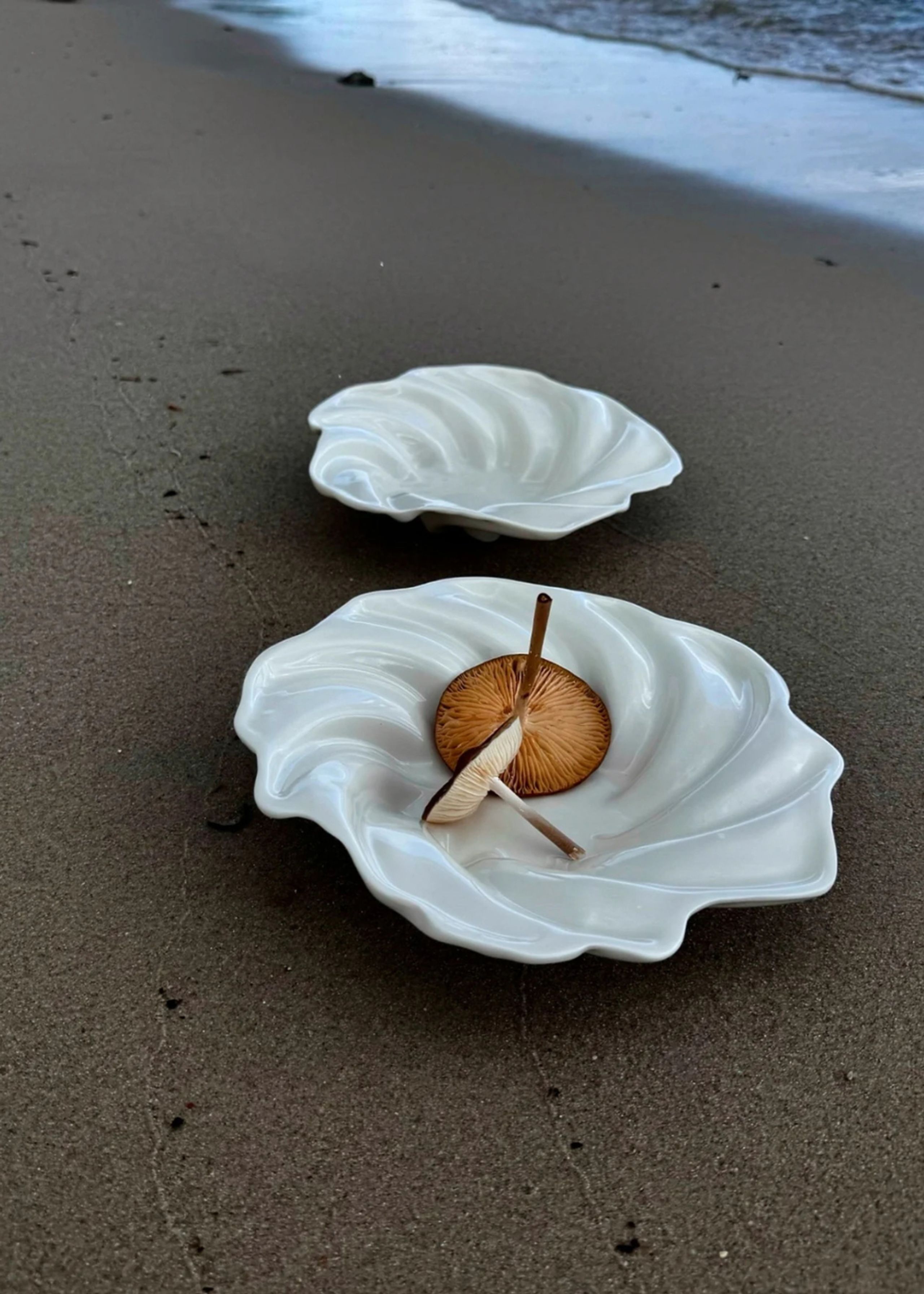 Studio Aarhus - Vaisselle - Shell bowl - Blank hvid