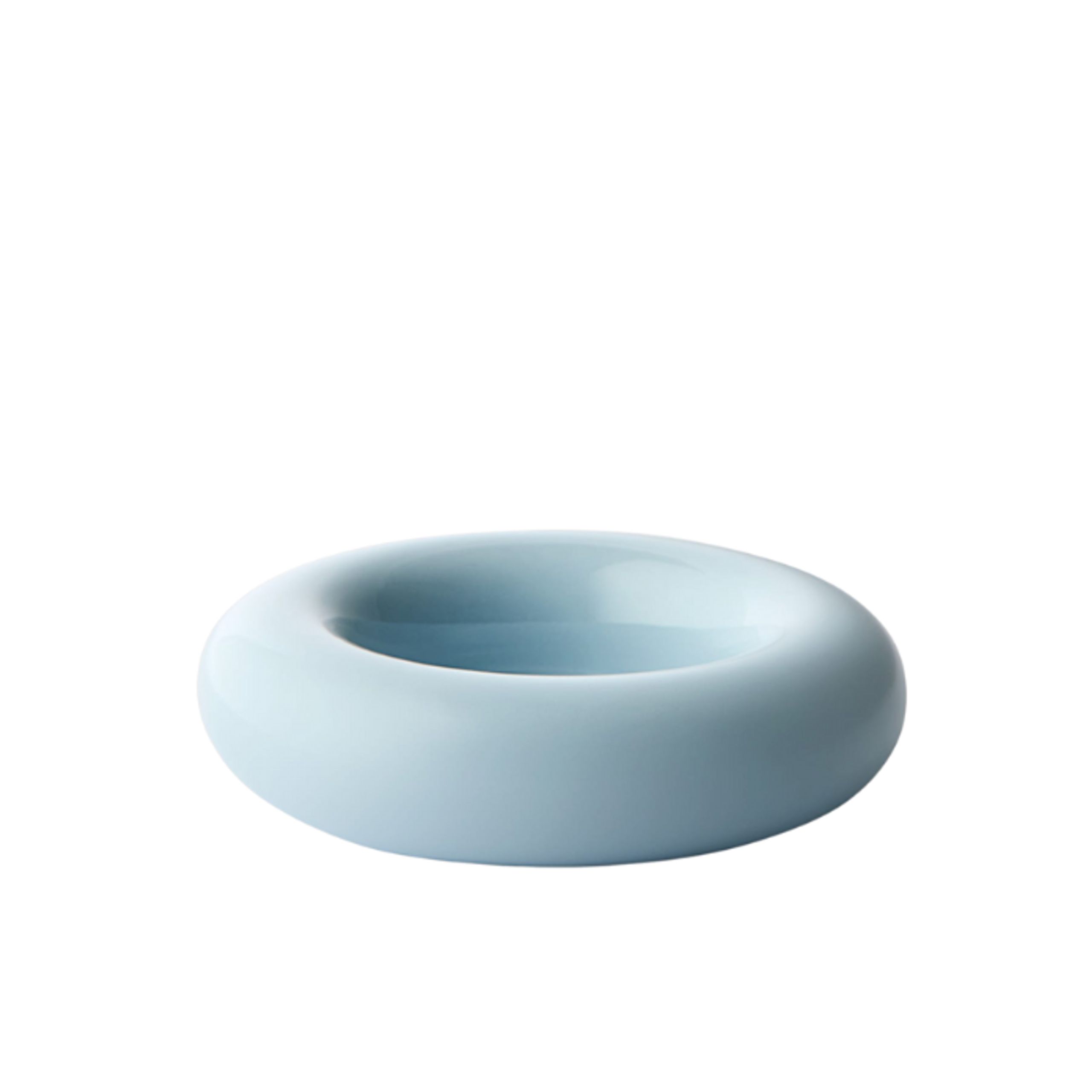 Studio About - Candle holder - Bob Candle Holder - BOB CANDLE HOLDER, LARGE, LIGHT BLUE