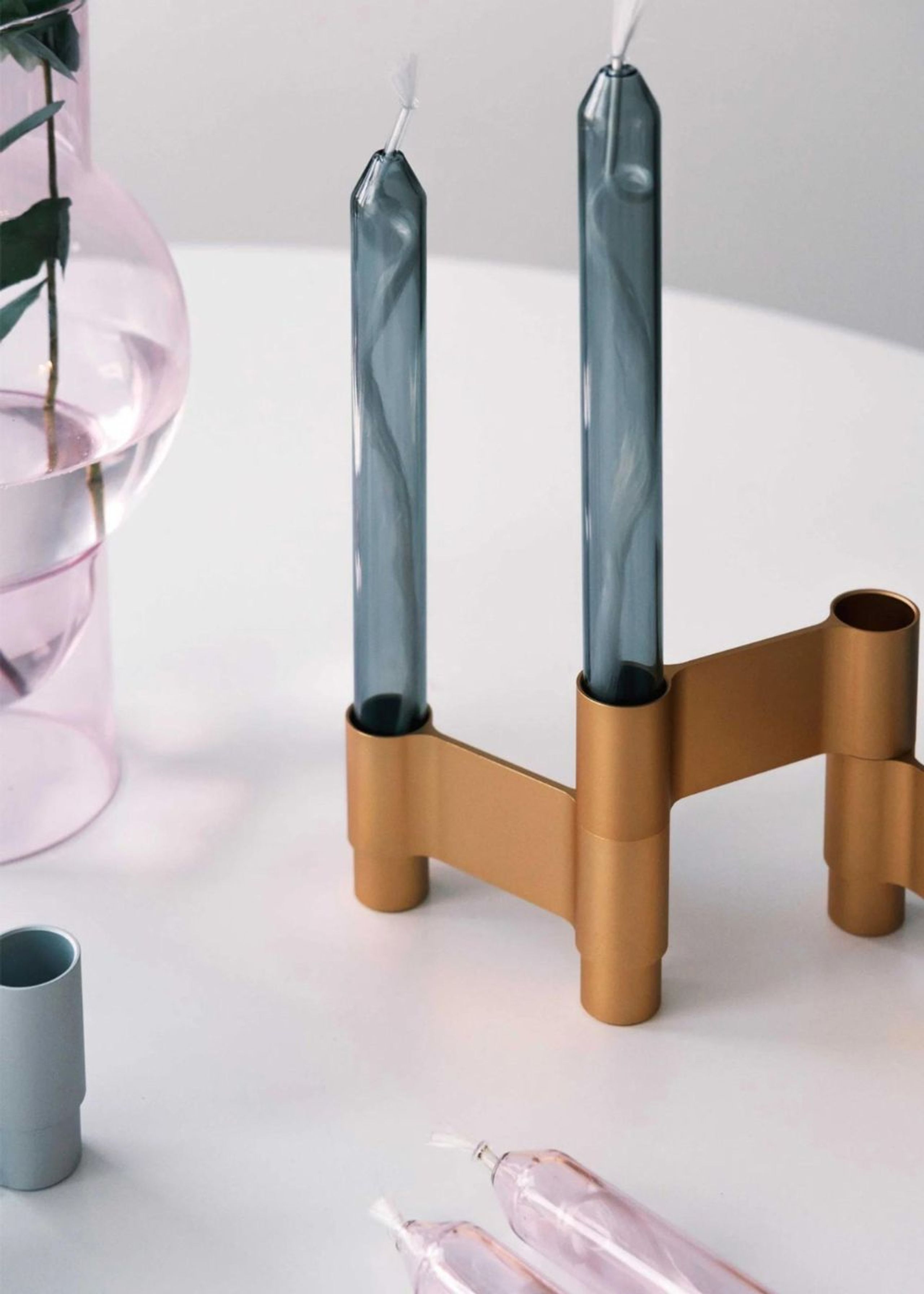 Studio About - Oil lamp - Glass Candles - Smoke