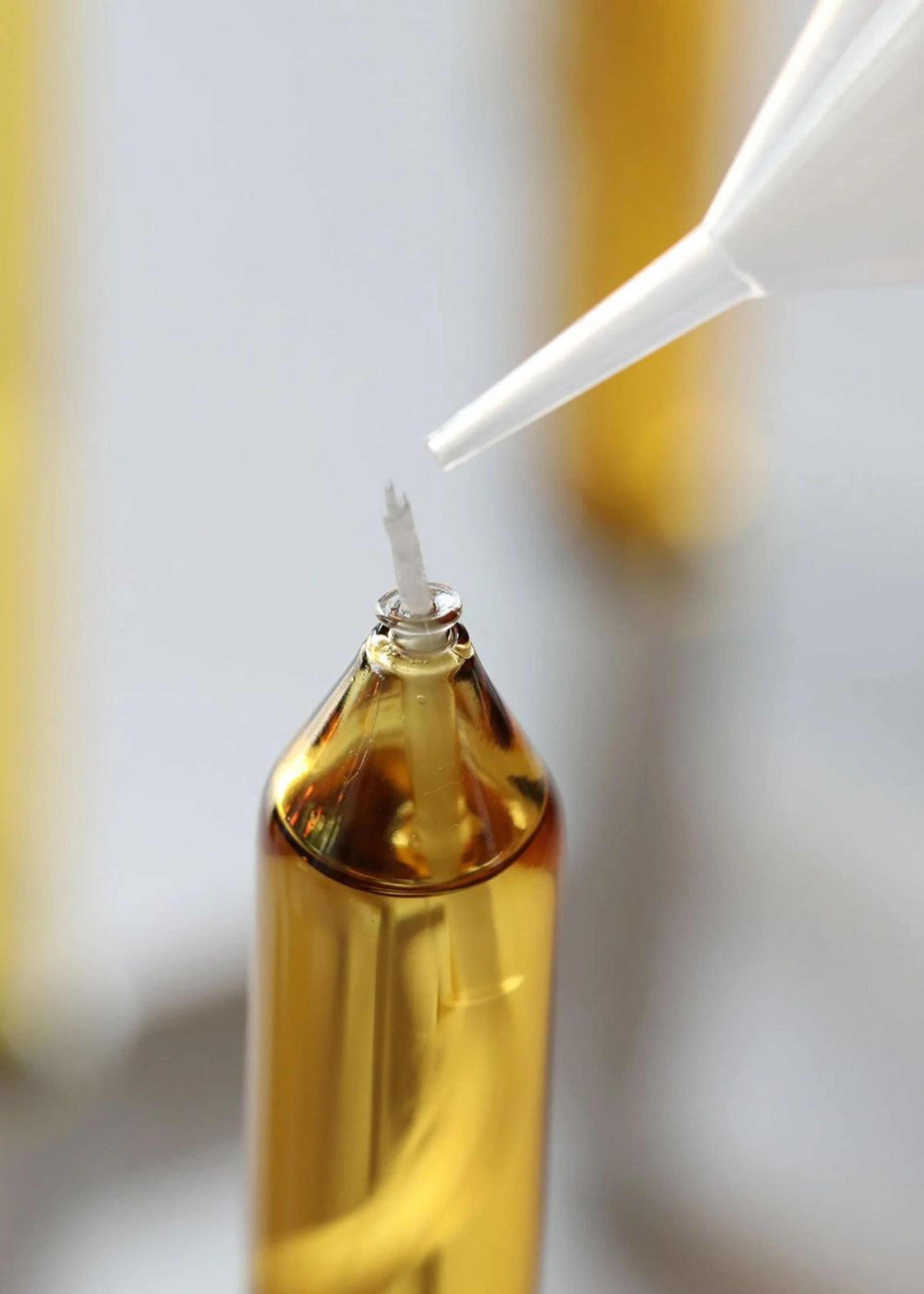 Studio About - Lampada a olio - Glass Candles - Yellow