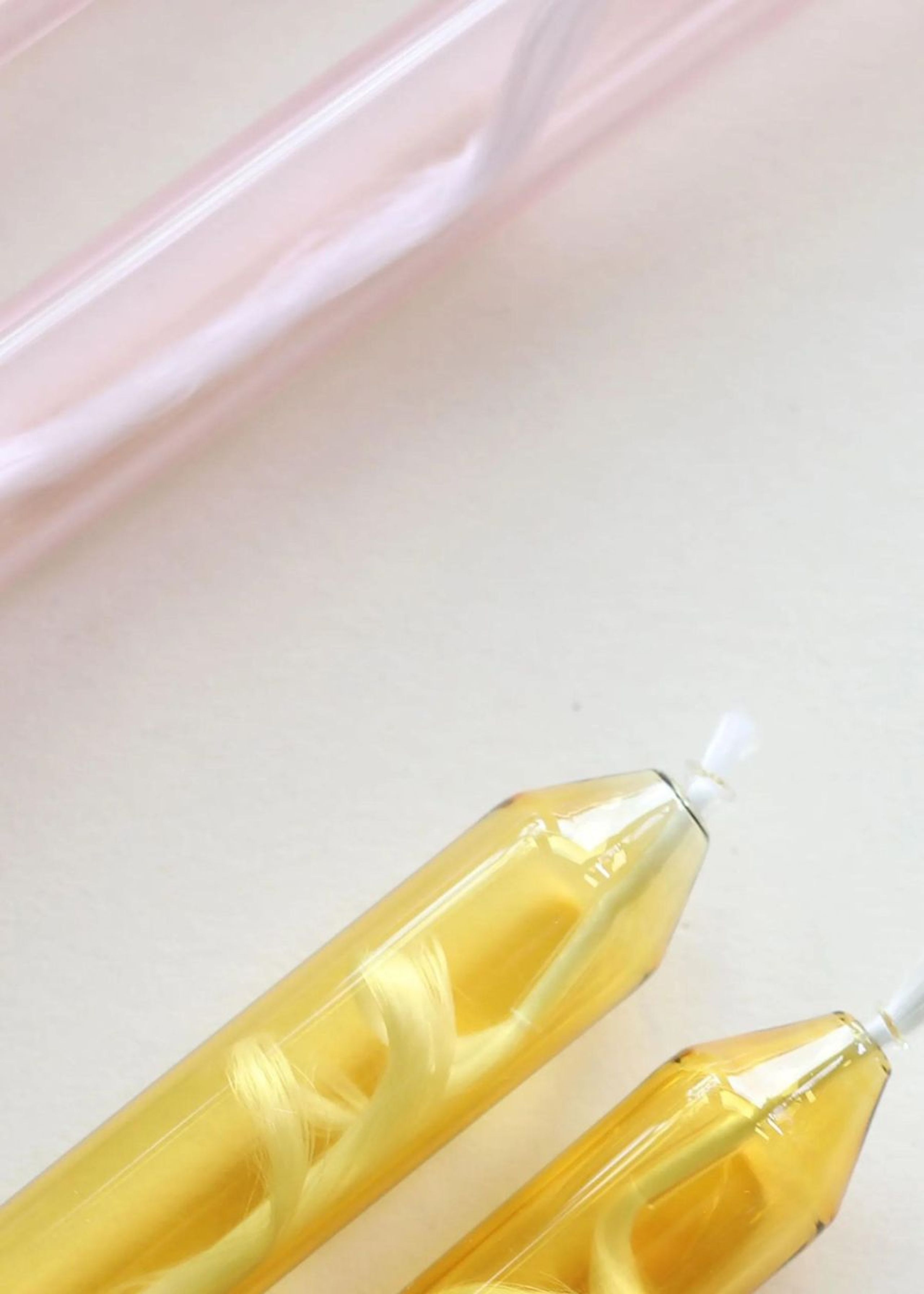 Studio About - Lampada a olio - Glass Candles - Yellow