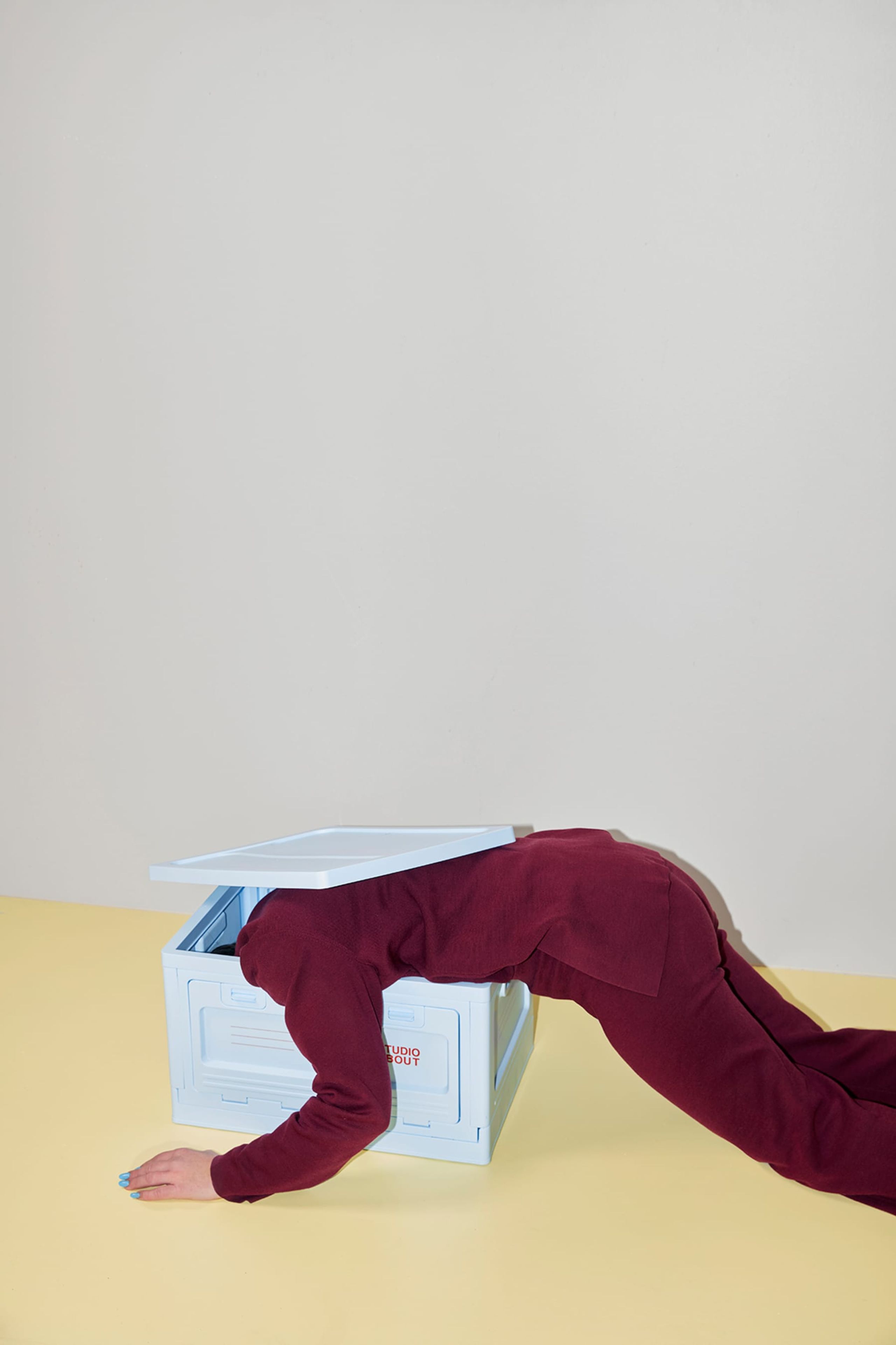 Studio About - Storage boxes - Box - BOX, MEDIUM, LIGHT BLUE