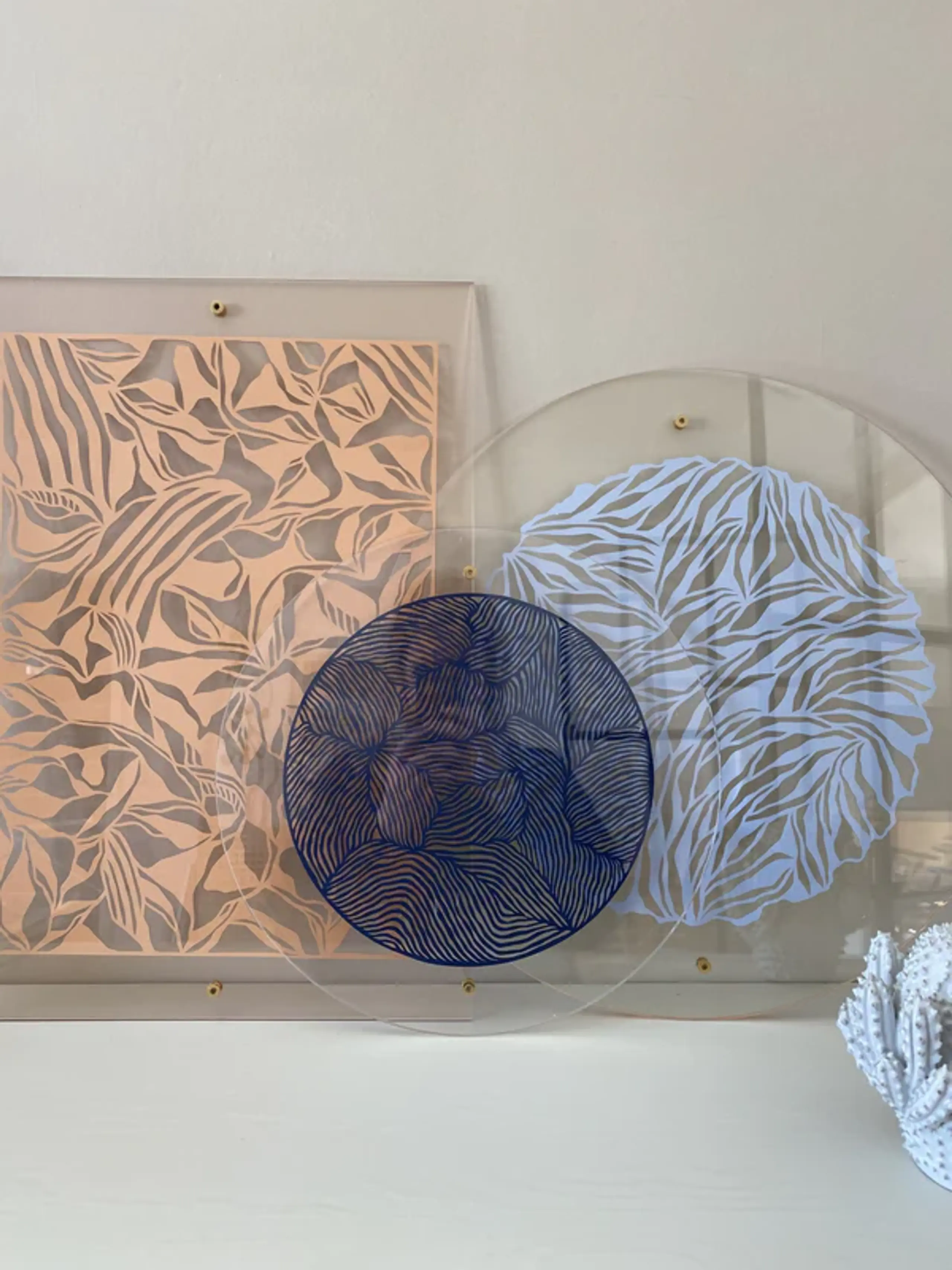 Studio About - Frames - Frameless - A4, Circle - FRAMELESS, A4, CIRCLE, PURPLE