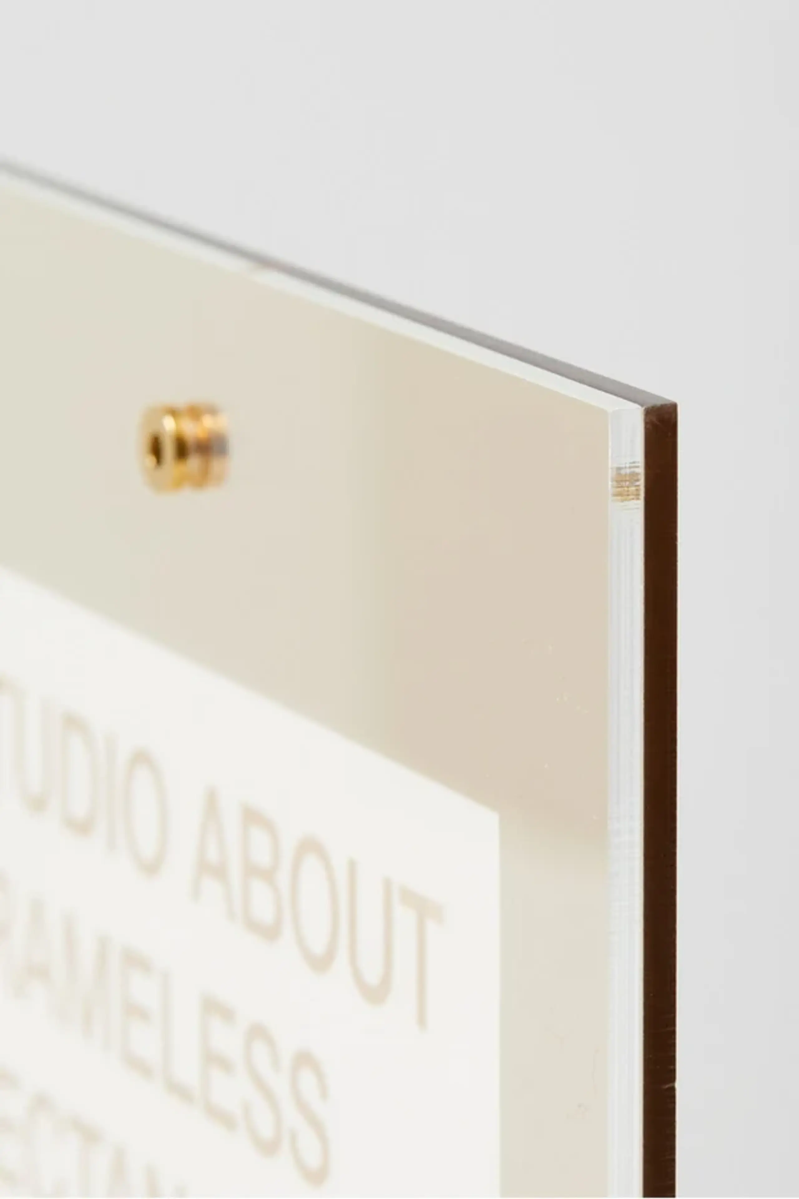 Studio About - Frames - Frameless - A5 - FRAMELESS, A5, RECTANGLE, AMBER