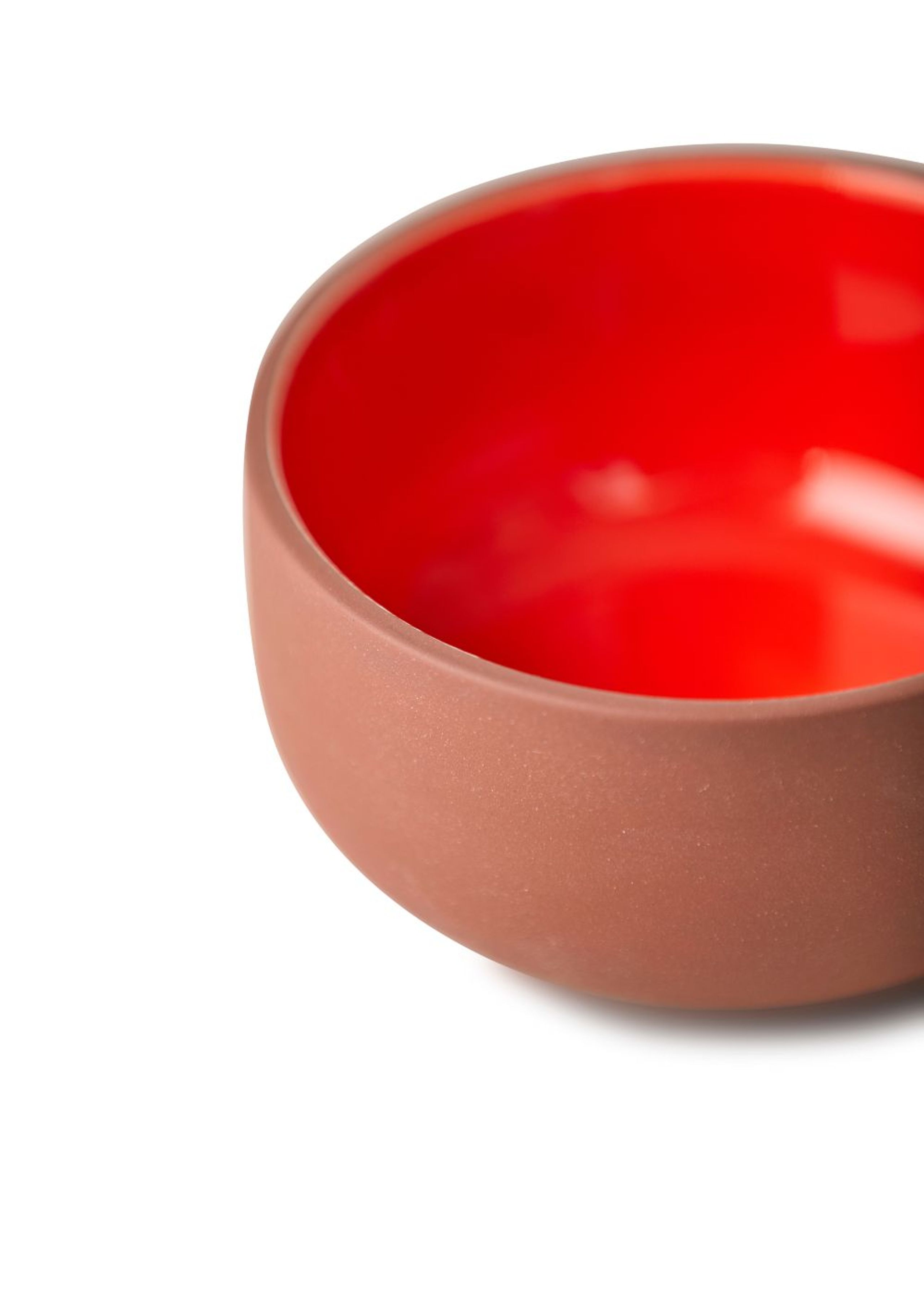 Studio About - Schaal - Clayware Bowl - Medium - 2 pcs - Terracotta/Red