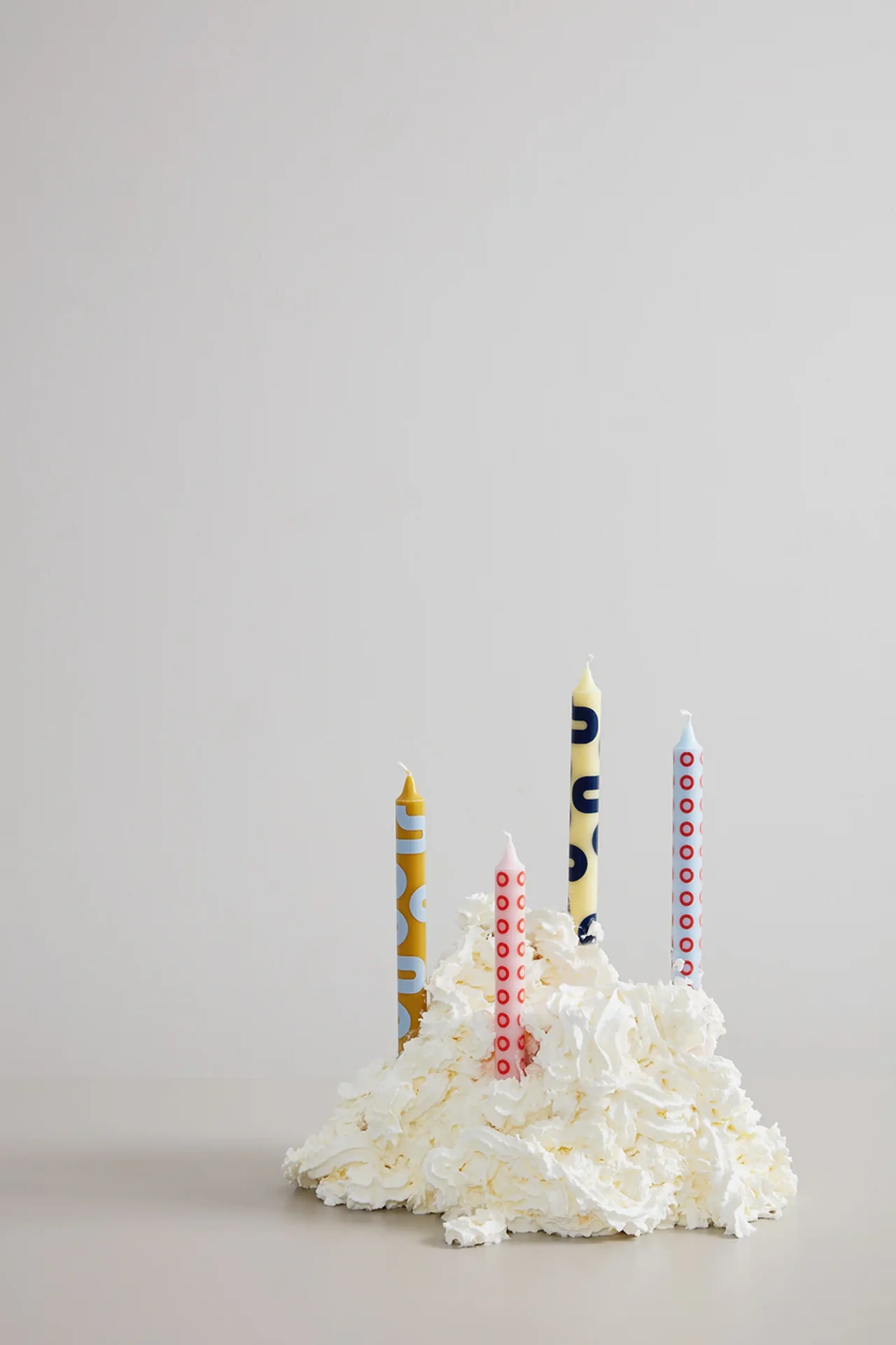 Studio About - Świece - Candles / By Mikkel Lang Mikkelsen - Yellow/Blue