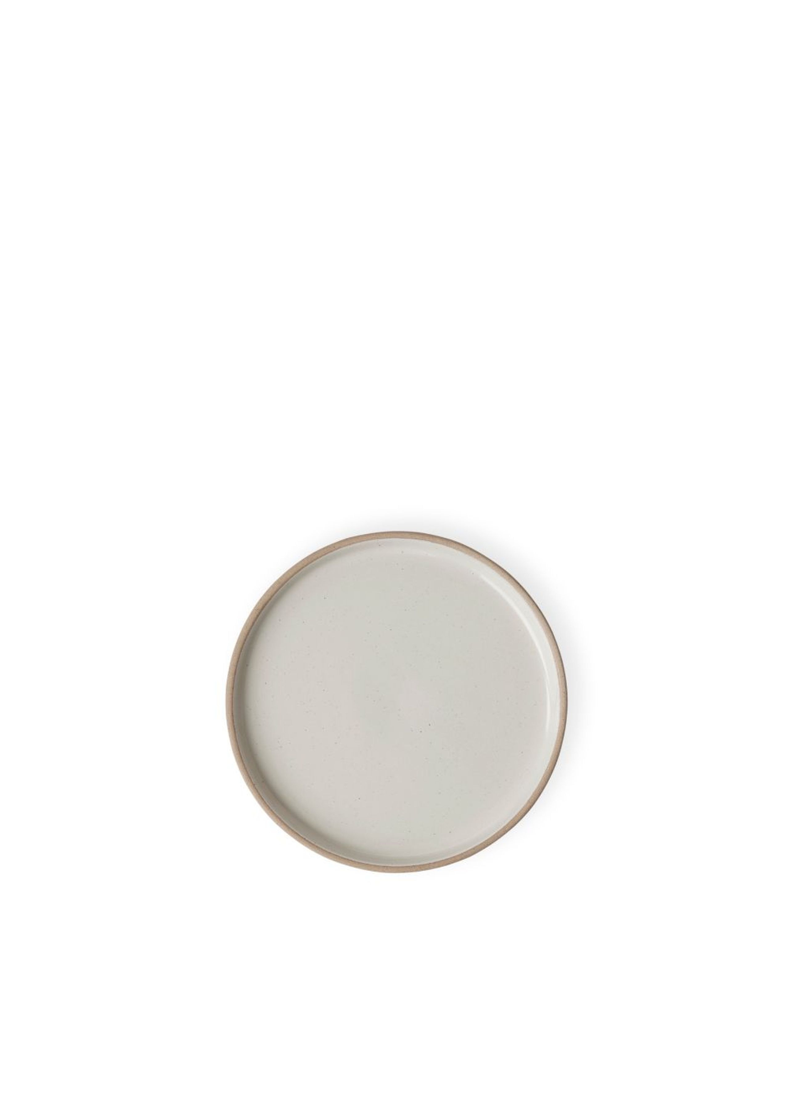 Studio About - Tallerken - Clayware Plate - Medium - 2 pcs - Sand/Grey