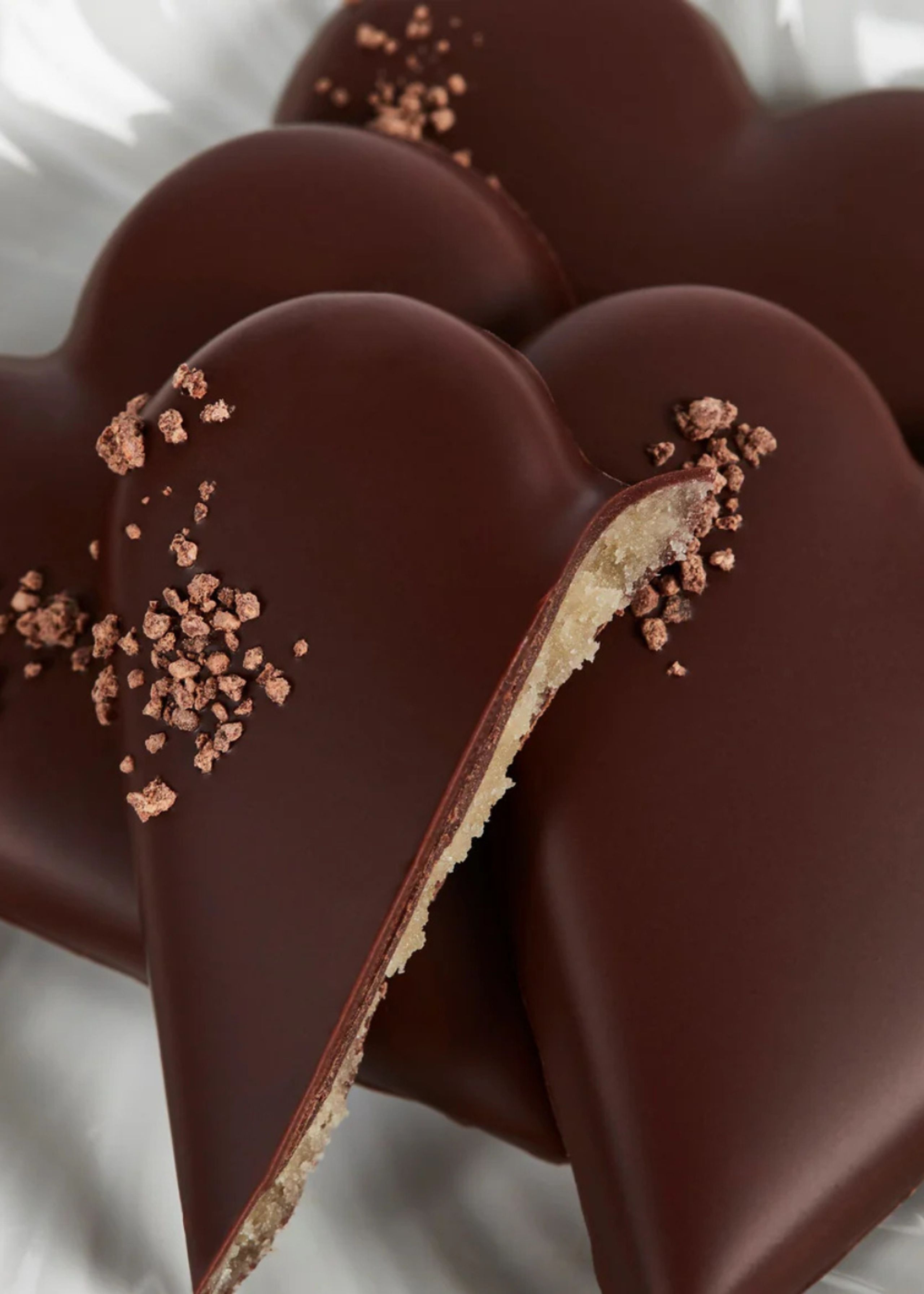 Summerbird - Chocolate - Hearts 2 Gift Box - Marzipan