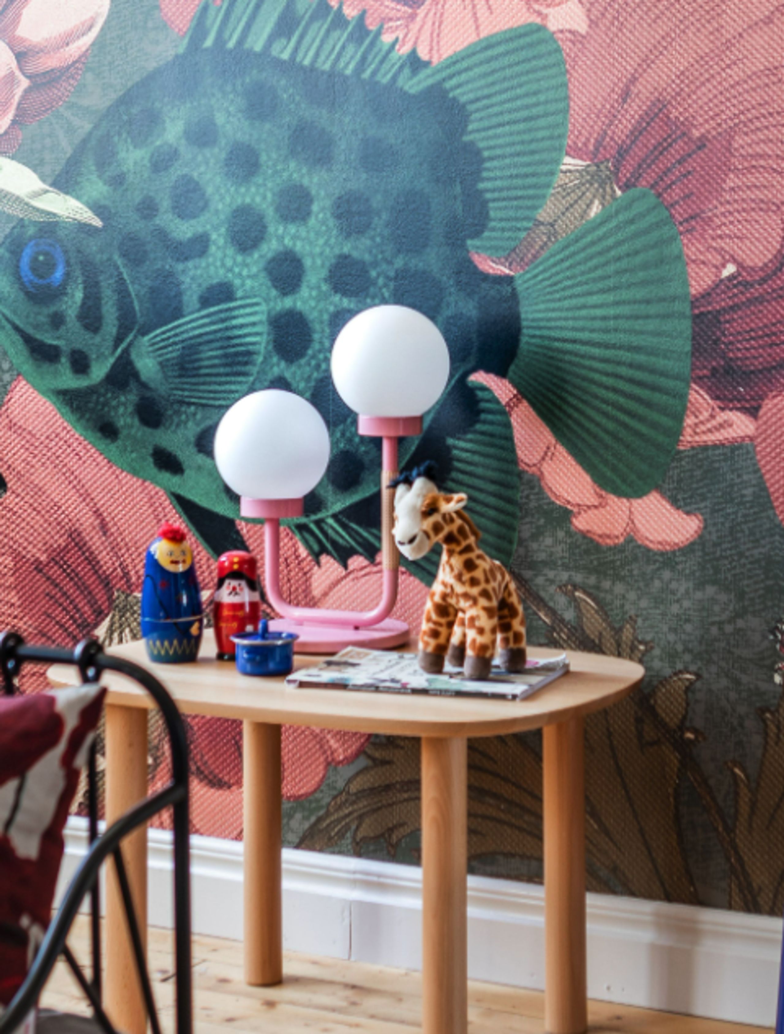 Swedis Ninja - Tischlampe - Little Darling - Pink