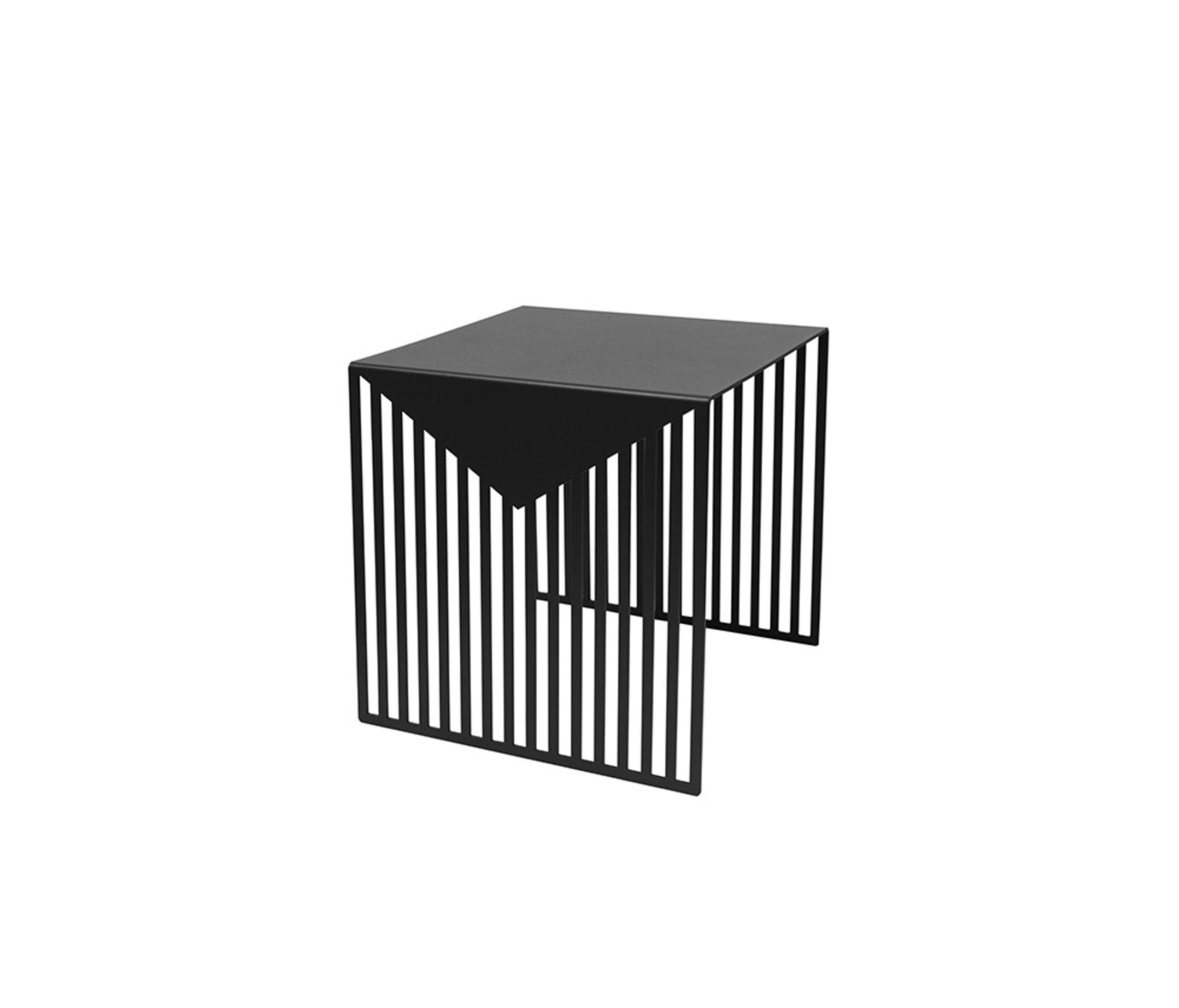 Swedish Ninja - Konferenčný stolík - Zick Zack Table - Black small