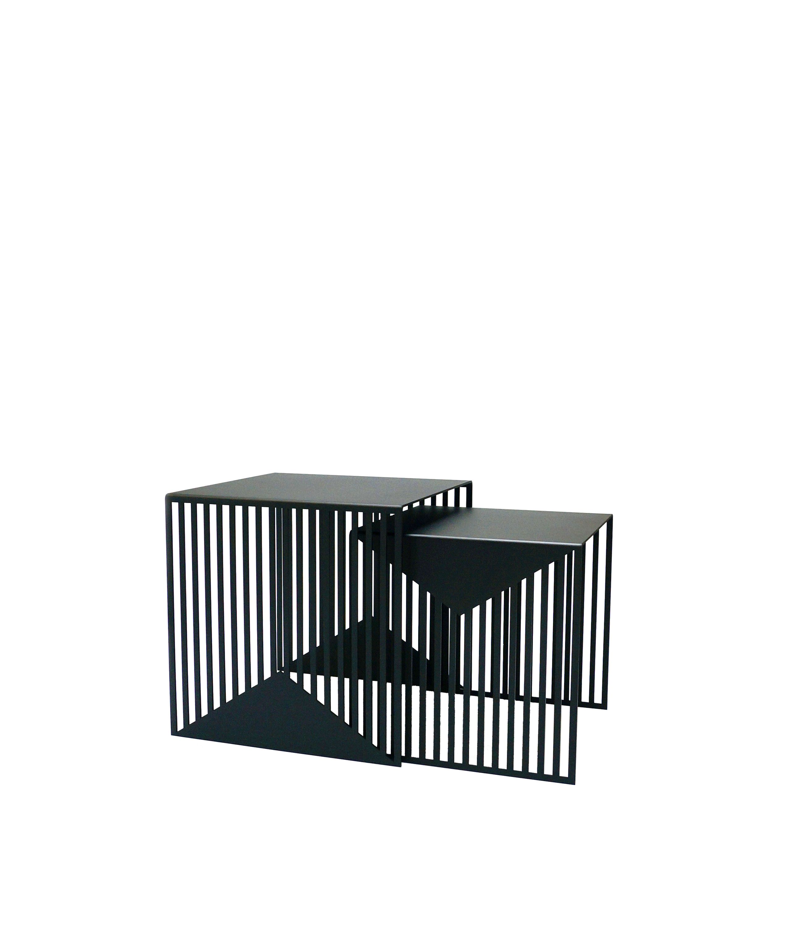 Swedish Ninja - Konferenčný stolík - Zick Zack Table - Black small