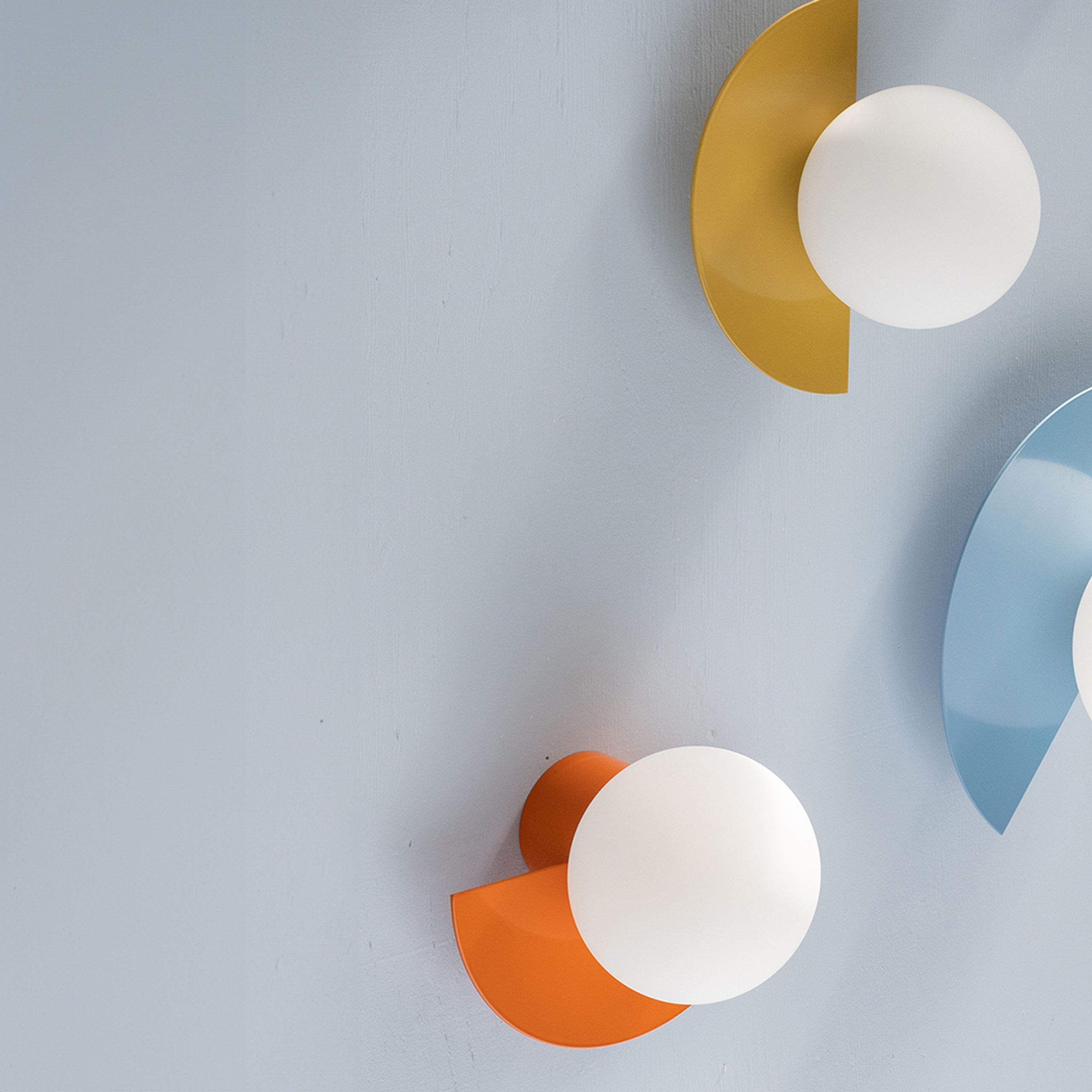 Swedish Ninja - Nástěnné svítidlo - Candy Little Circle 180 S - Bubblegum Pink