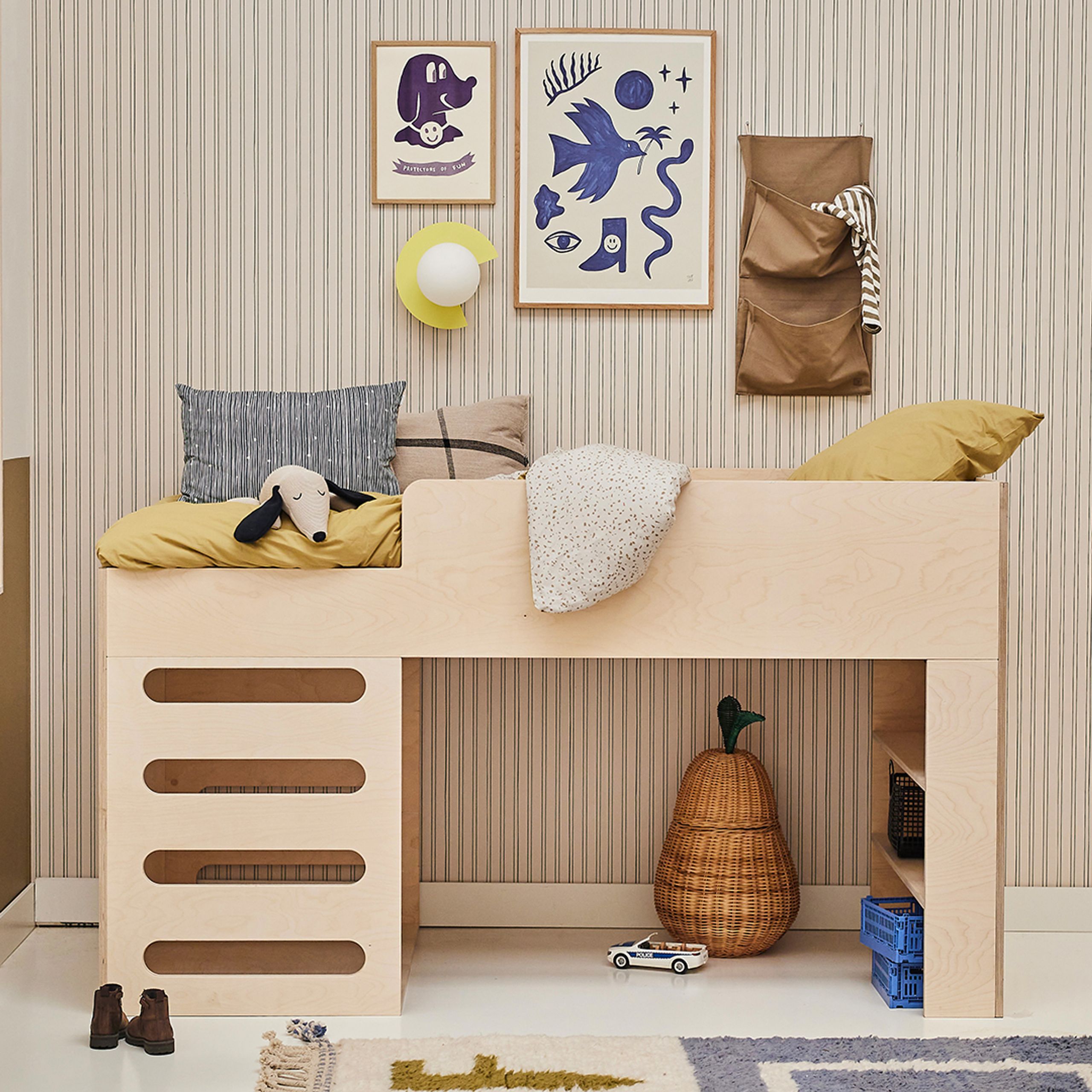 Swedish Ninja - Kinkiet - Candy Little Circle 270 S - Scandi Blue