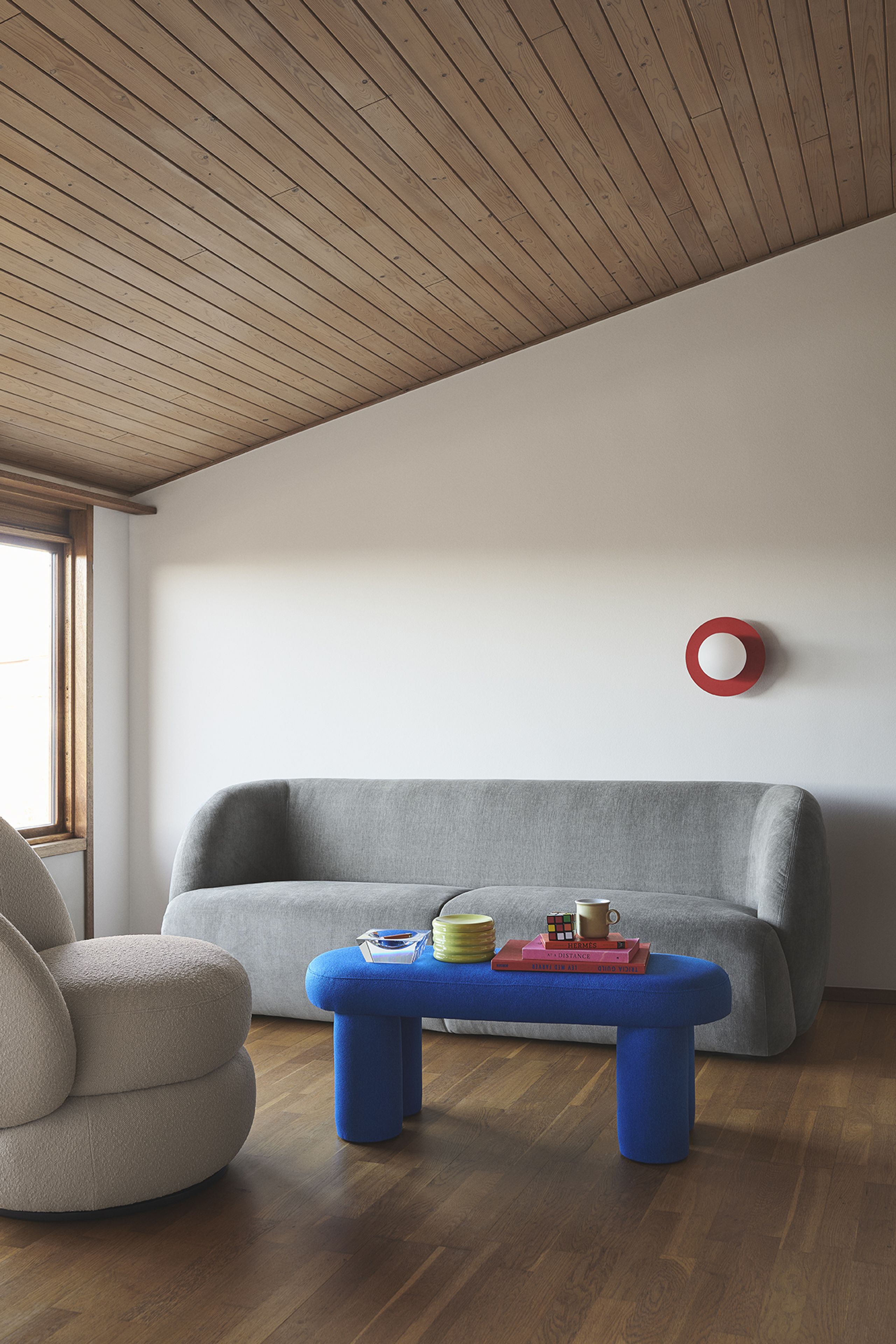 Swedish Ninja - Seinävalaisin - Candy Little Circle 360 S - Electric Blue