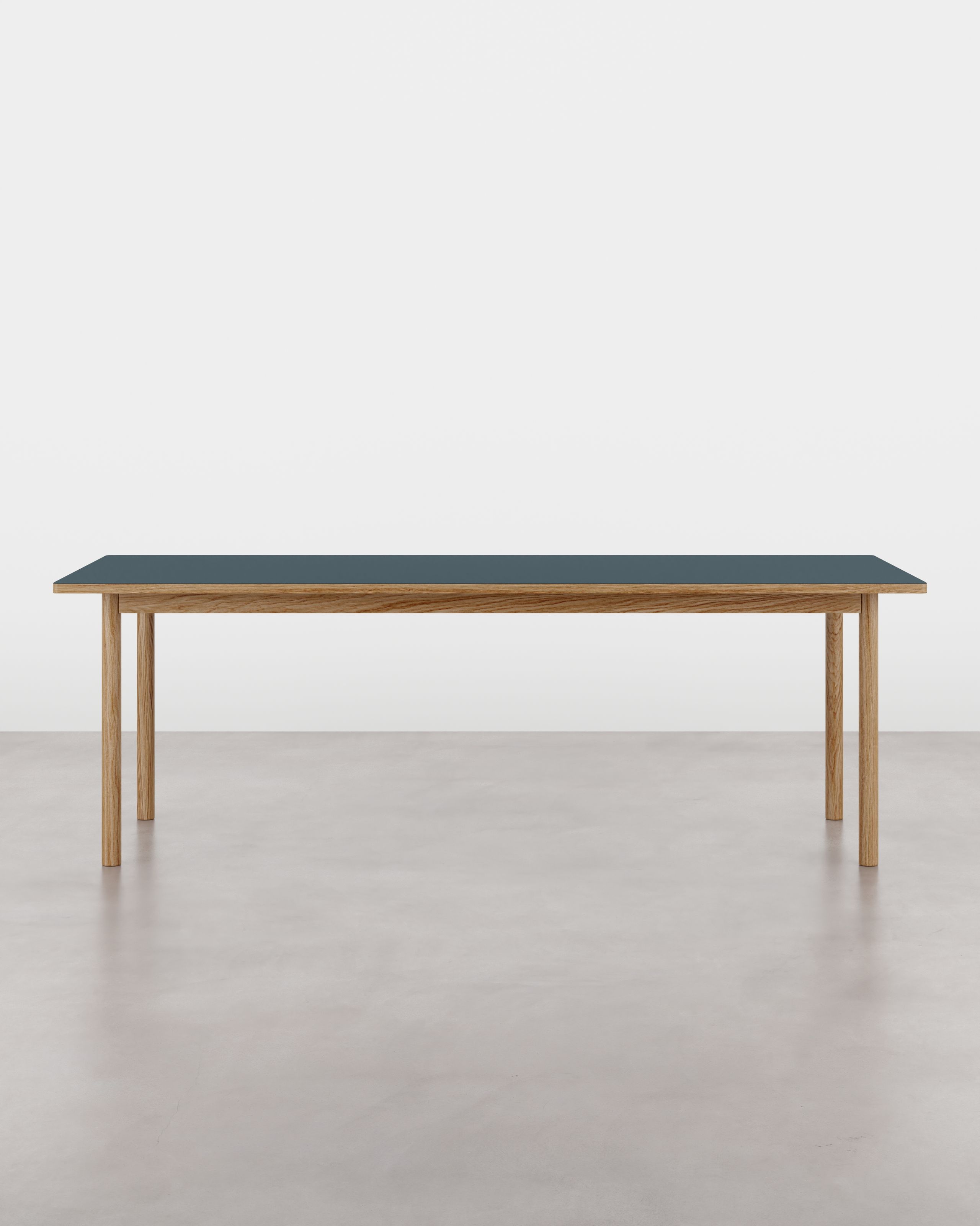 Tablelab - Tavolo da pranzo - Essential Oak 220x90cm - Dusty Blue