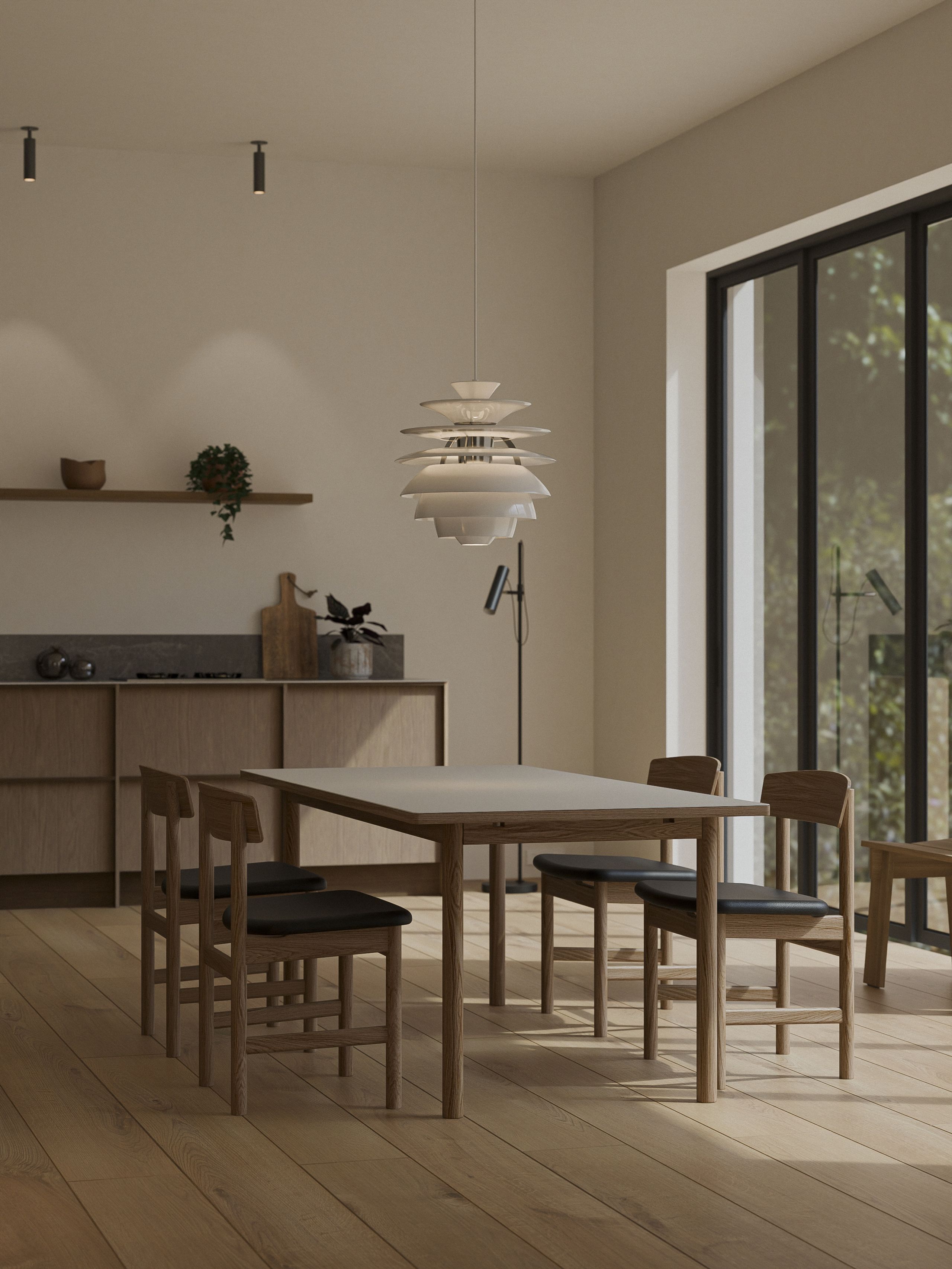 Tablelab - Dining Table - Essential Oak 220x90cm - Mushroom