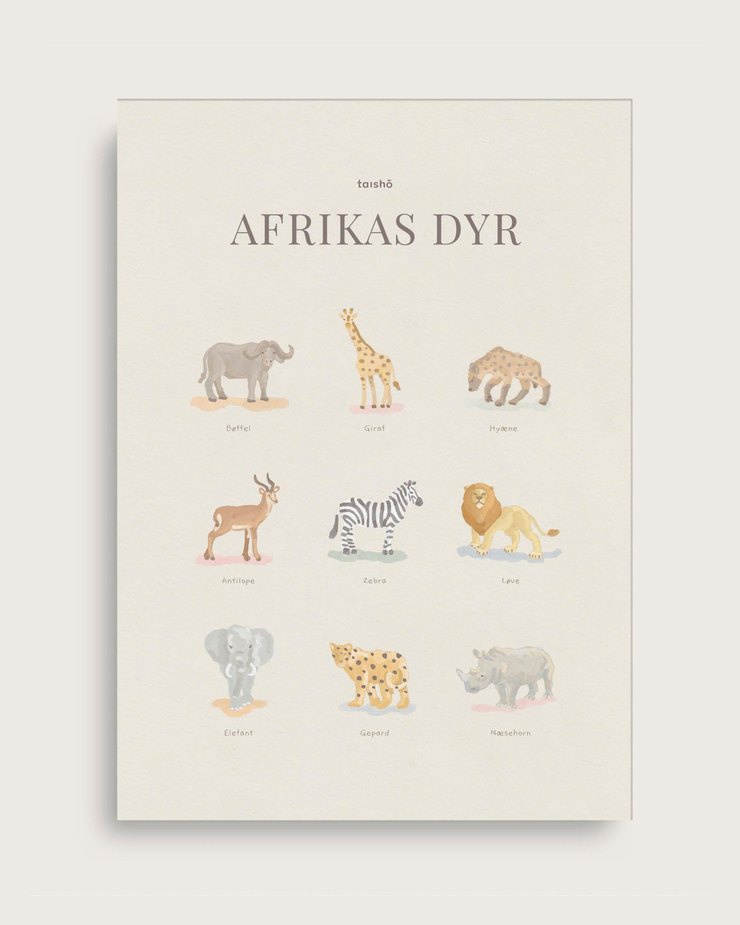 Taishō - Poster - African Animals - African Animals